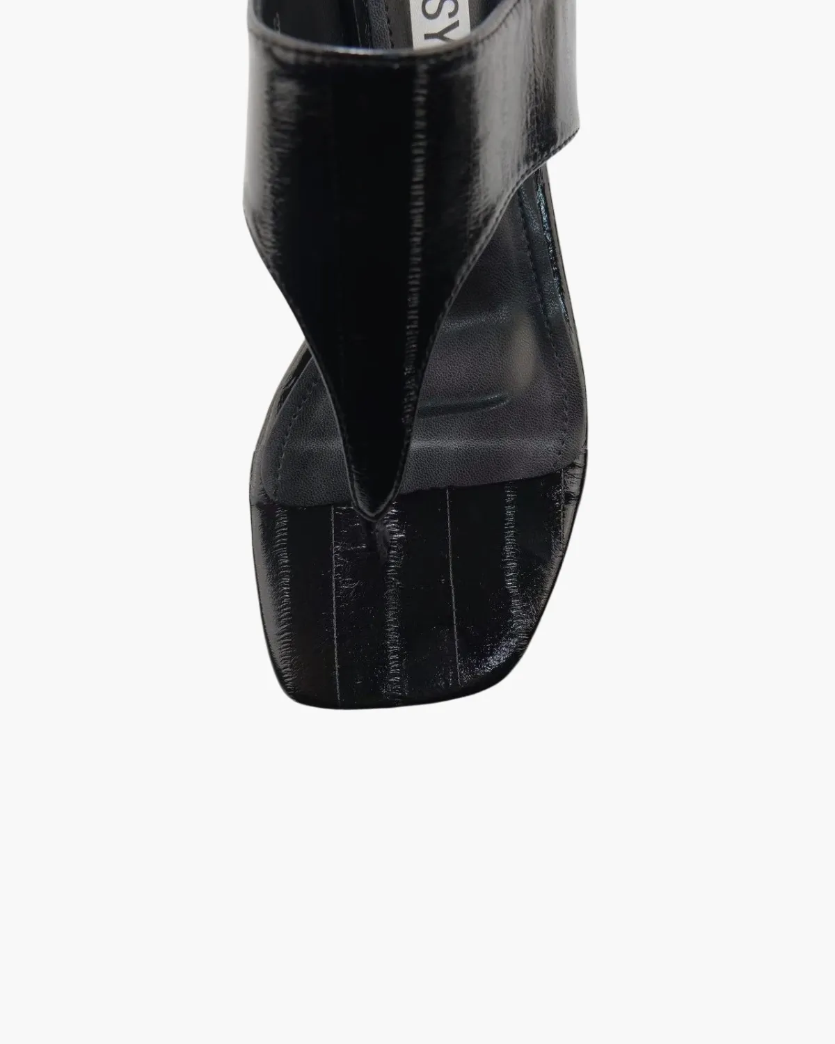 Square Toe Thick Heeled Thong Sandals sold by Raboesy product image thumbnail 4