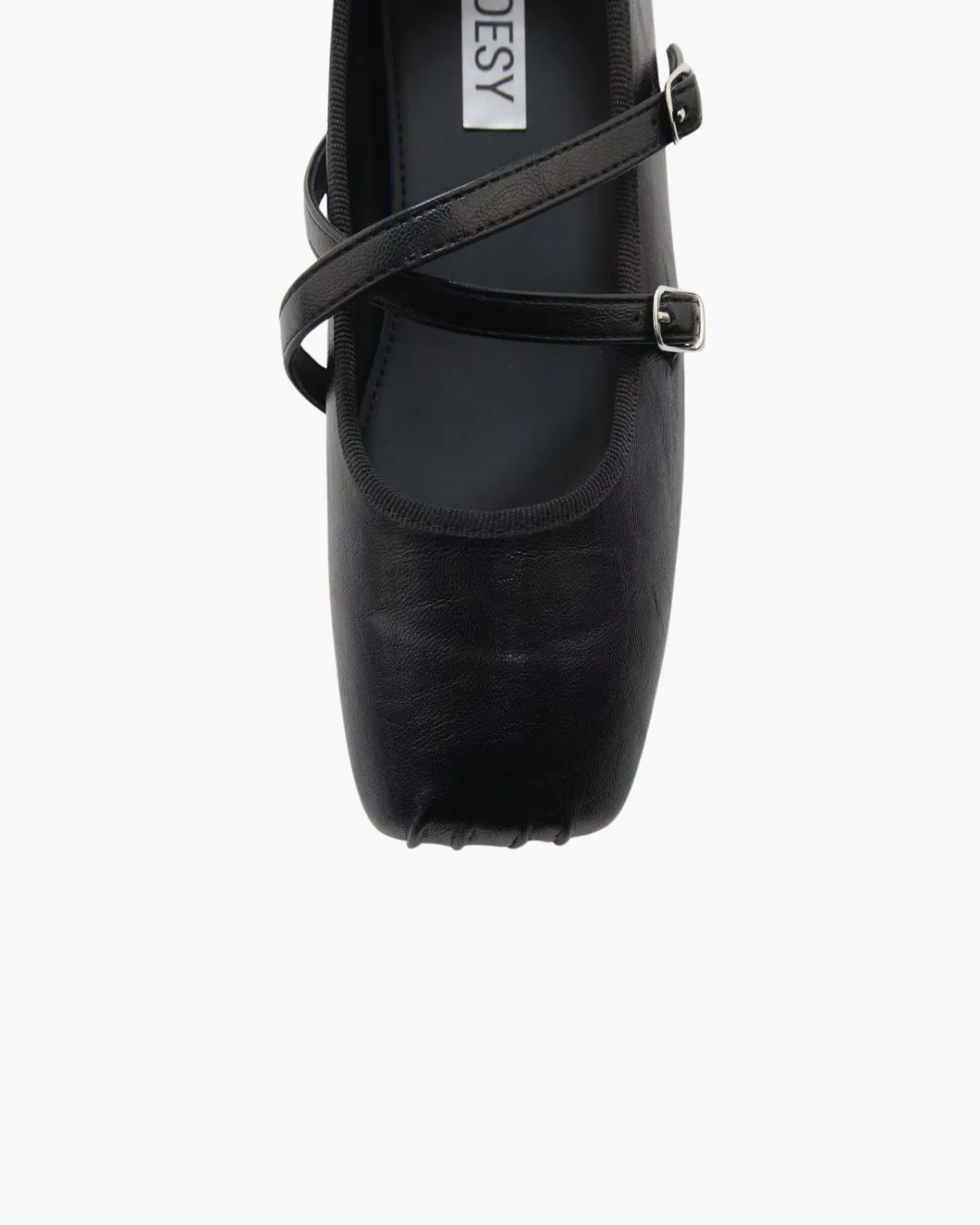 Square Toe Cross Criss Ballet Flats sold by Raboesy product image thumbnail 4