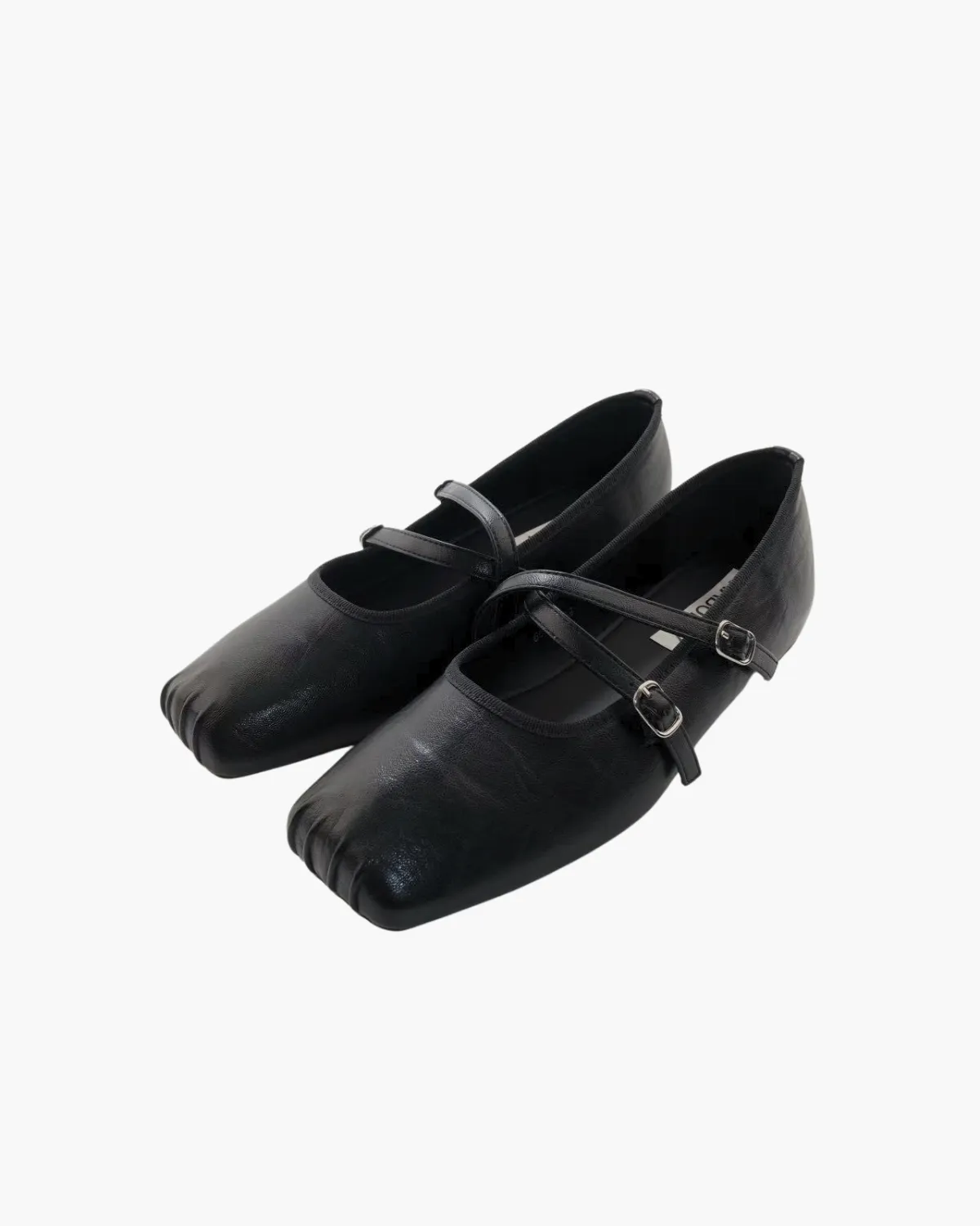 Square Toe Cross Criss Ballet Flats sold by Raboesy product image thumbnail 5
