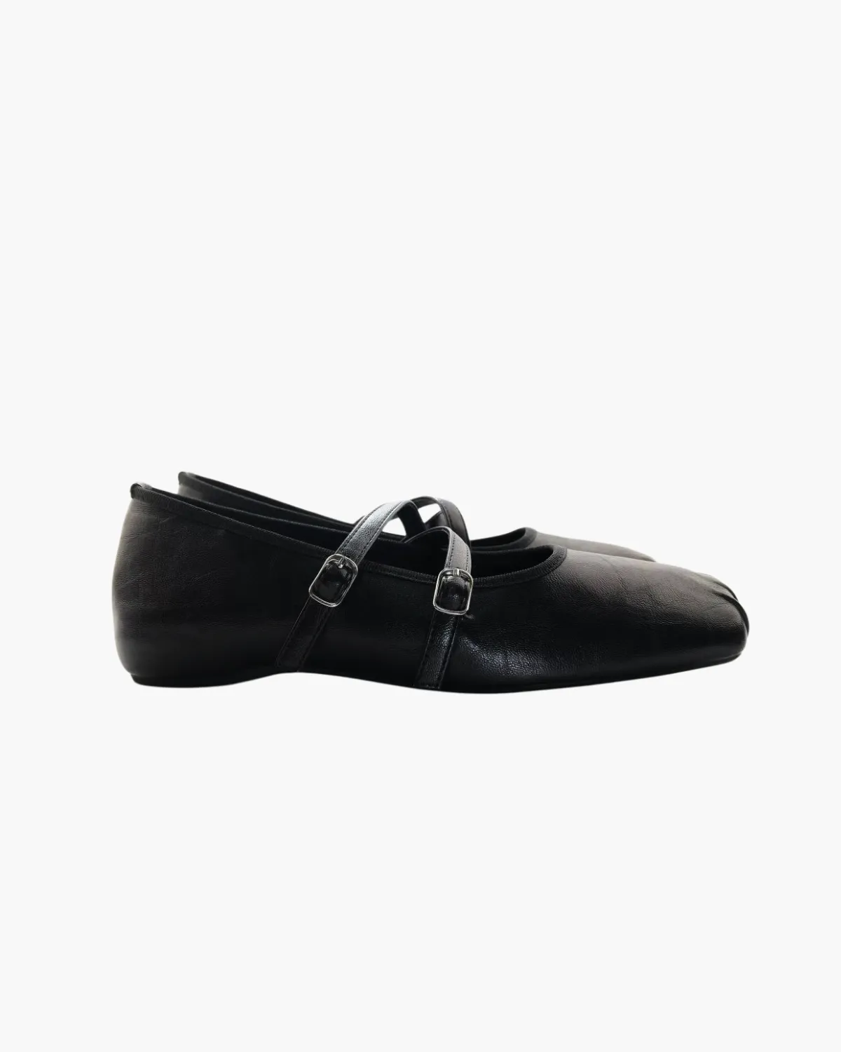 Square Toe Cross Criss Ballet Flats sold by Raboesy product image thumbnail 3