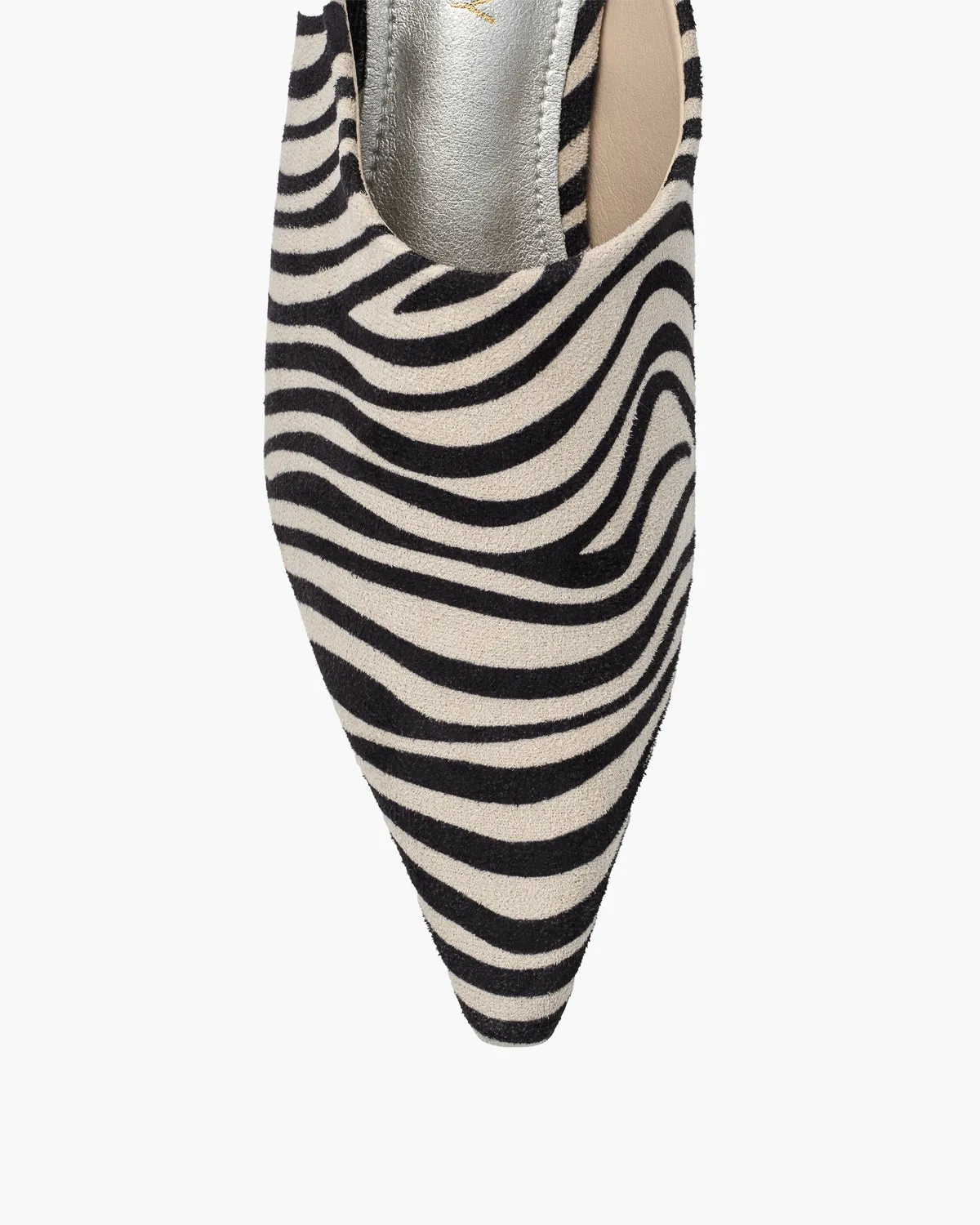 Zebra Print Pointed Toe Sandals sold by Raboesy product image thumbnail 3