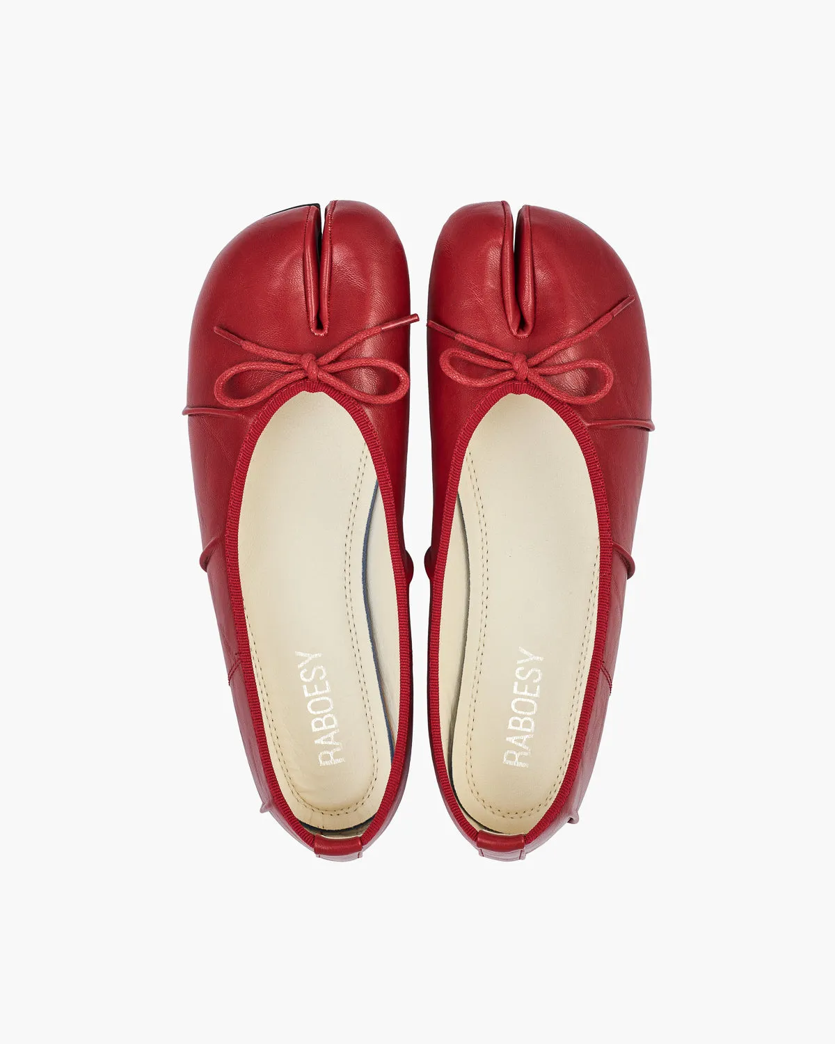 Soft Wrinkles Tabi Ballet Flats sold by Raboesy