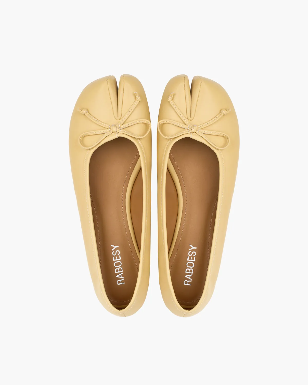 Bow Tie Tabi Flats sold by Raboesy