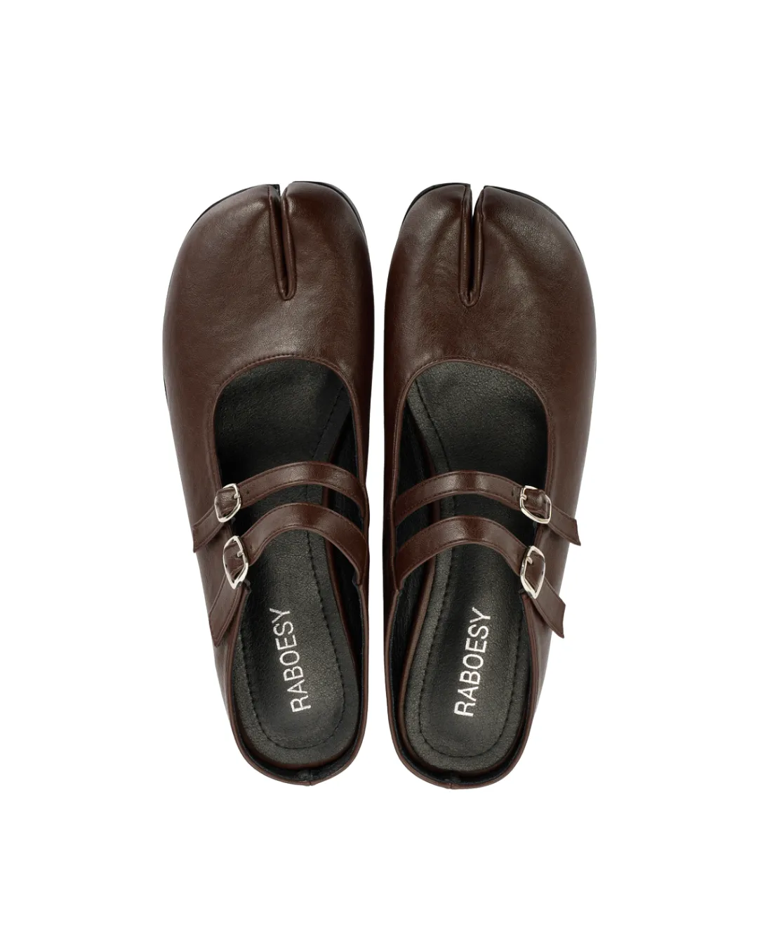 Double Straps Tabi Mules sold by Raboesy