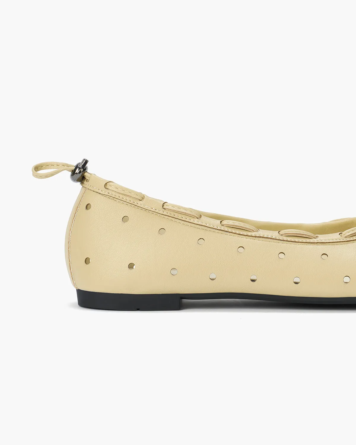 Scallop Cutout Tabi Flats sold by Raboesy product image thumbnail 5