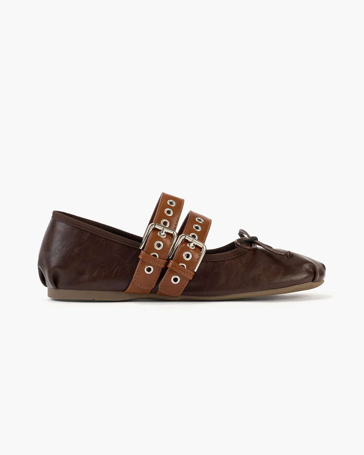 Double Buckle Ballet Flats sold by Raboesy product image thumbnail 2
