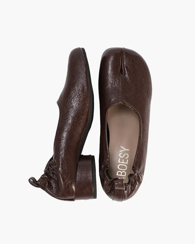 Thick Heel Tabi Pumps made by Raboesy