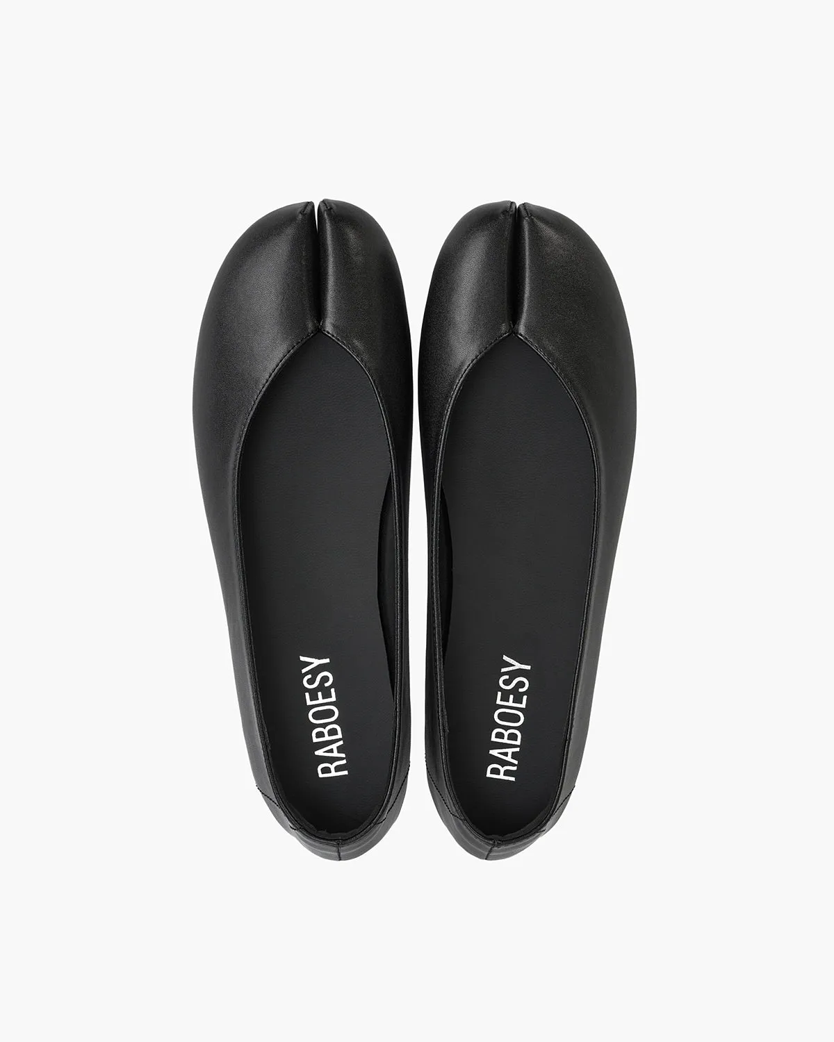 Round Toe Tabi Ballet Flats sold by Raboesy