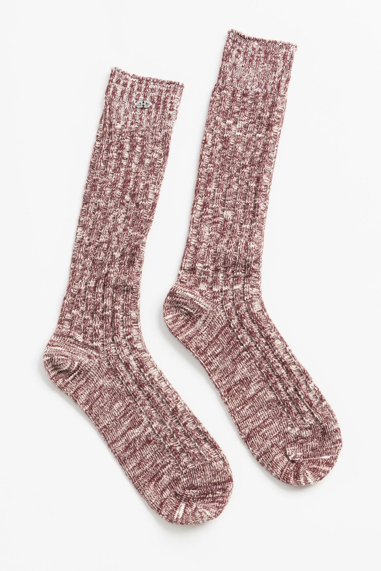Chunky Socks - Dark Burgundy sold by Social Studies Shop