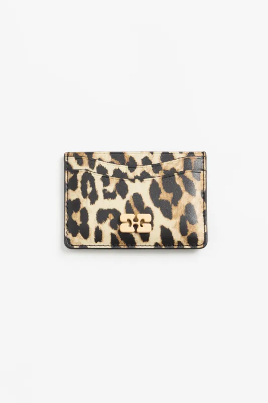 Bou Card Holder - Leopard sold by Social Studies Shop