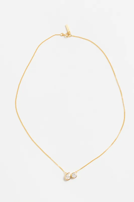 Like Peas In A Pod Necklace - 18ct Gold Plated sold by Social Studies Shop