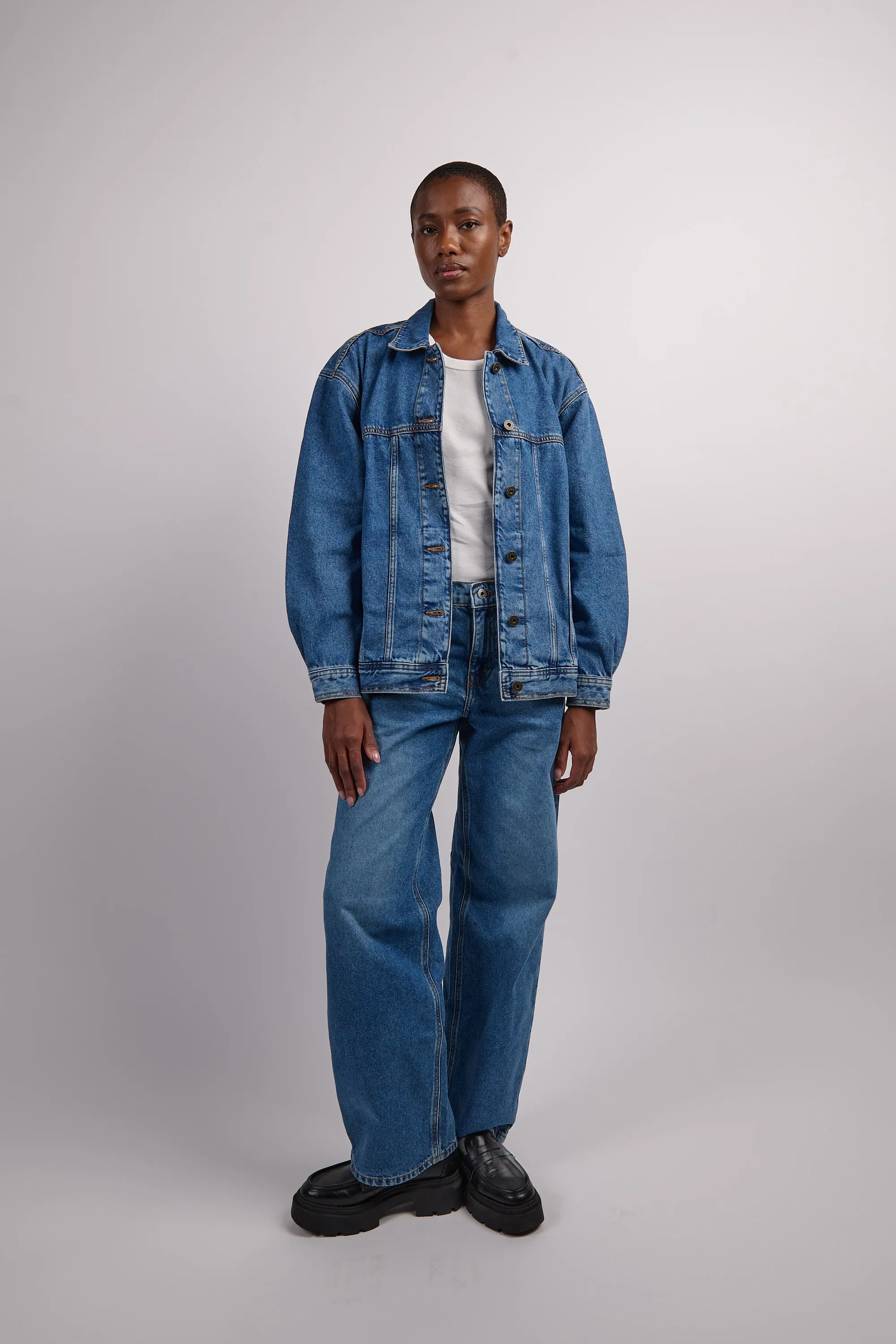 Eddie Jacket - Moment Mid Blue sold by Social Studies Shop product image thumbnail 2