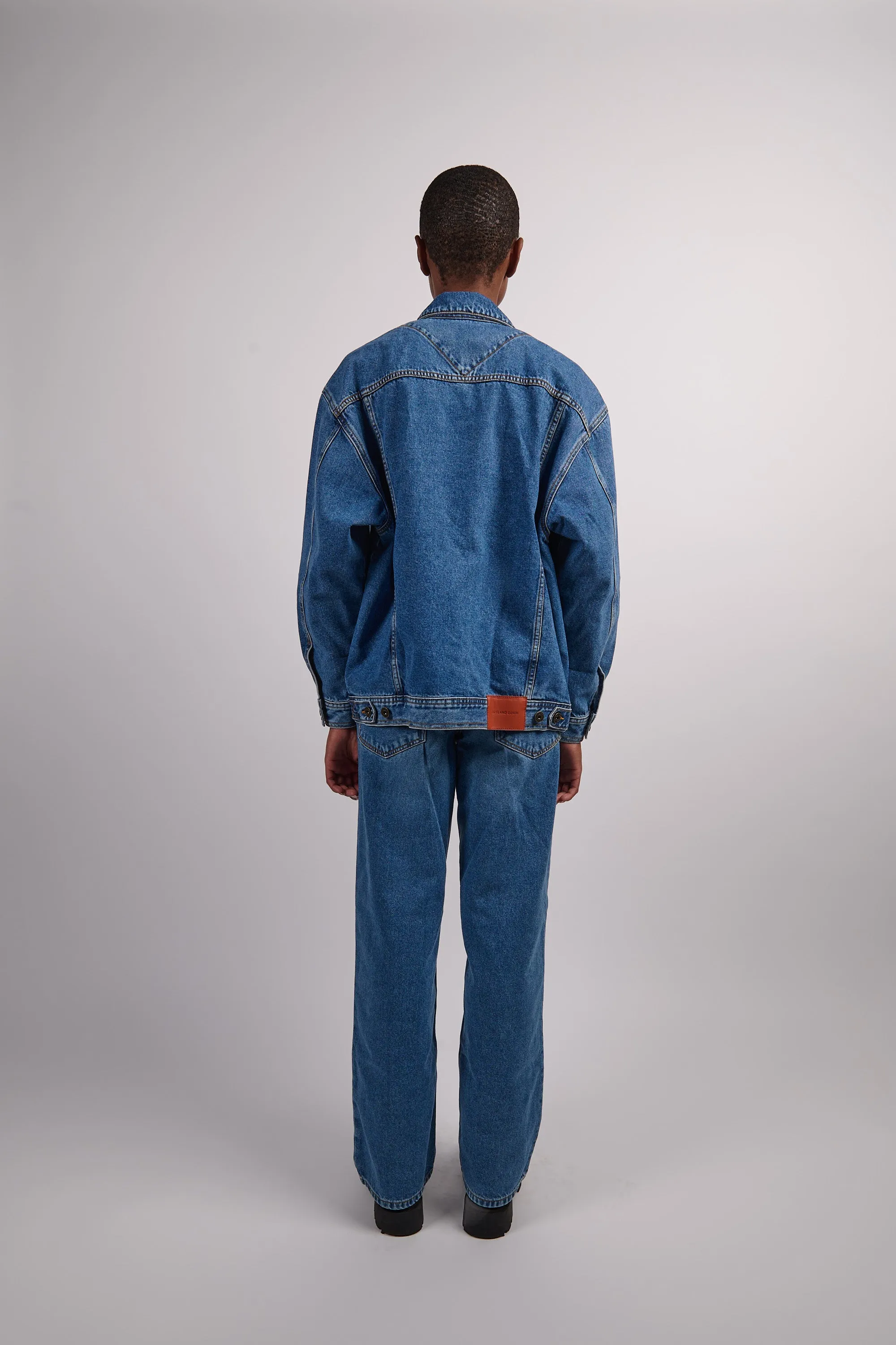 Eddie Jacket - Moment Mid Blue sold by Social Studies Shop product image thumbnail 4