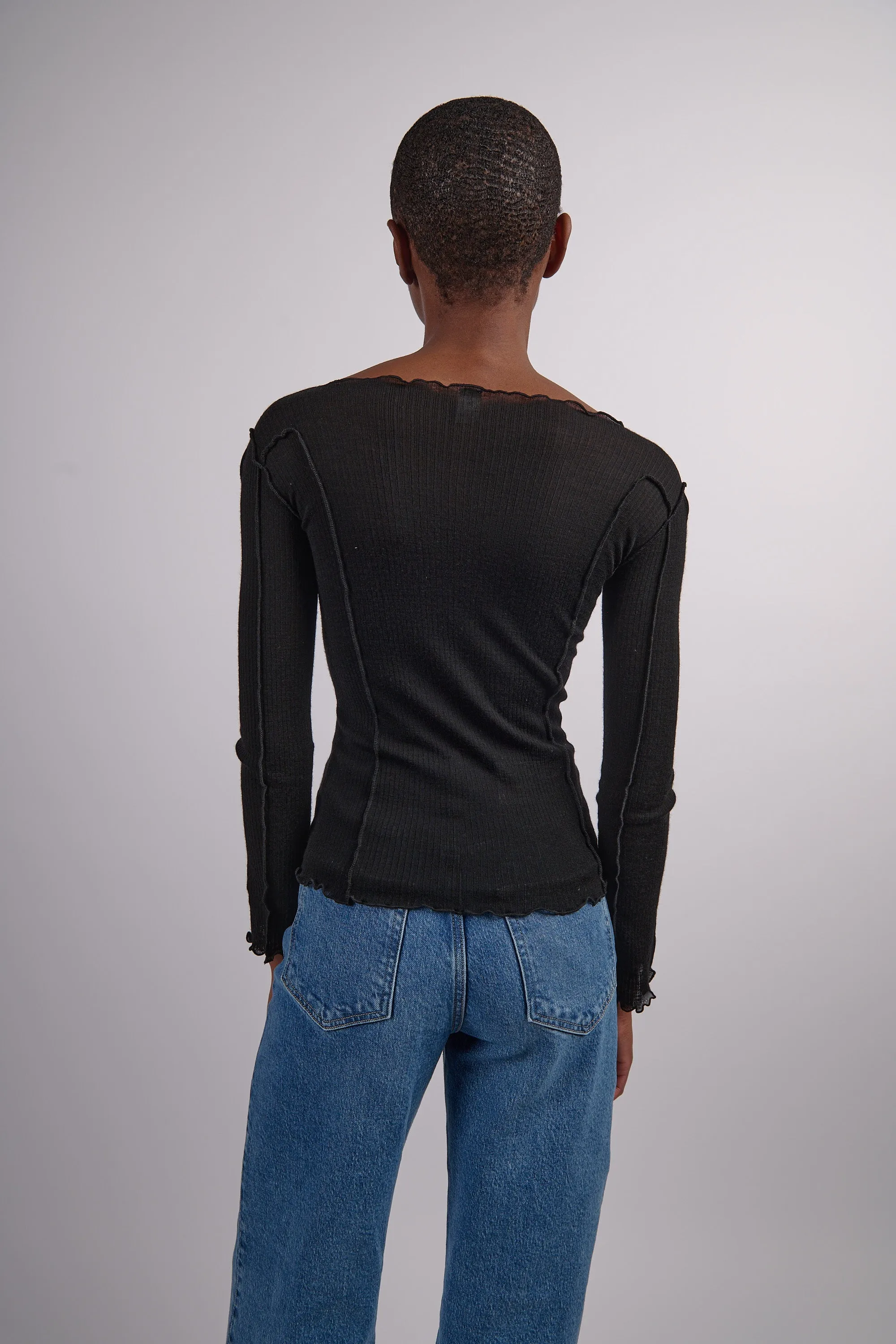 Omato Long Sleeve - Black sold by Social Studies Shop product image thumbnail 3