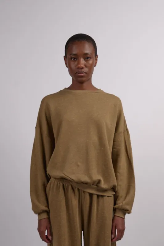 Rim Sweat Shirt - Stome Green sold by Social Studies Shop