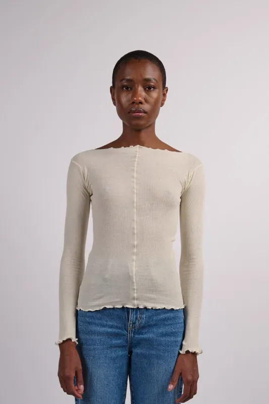 Pama Long Sleeve - Off White sold by Social Studies Shop