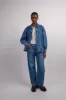 Avril Low Slouchy Wide Leg Jean - Moment Mid Blue sold by Social Studies Shop
