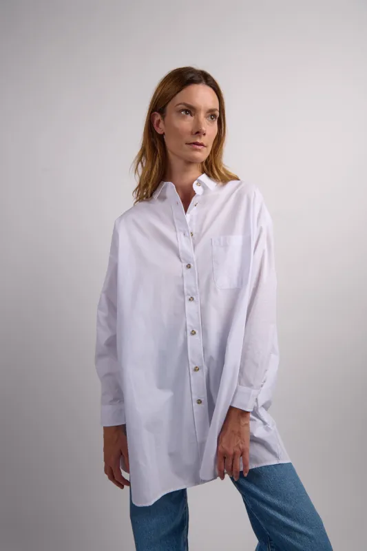 Morris Shirt - White sold by Social Studies Shop