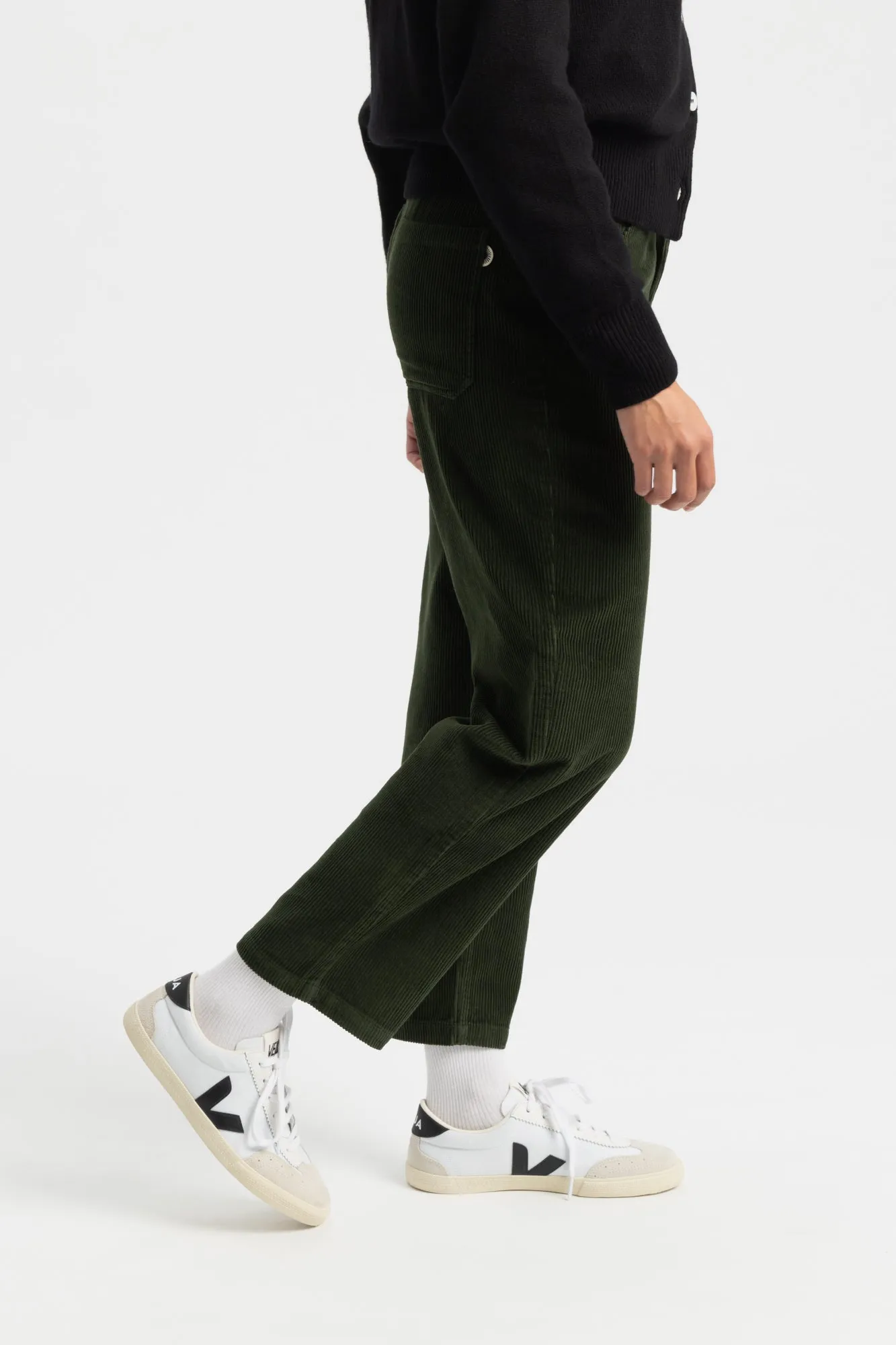 Corduroy Nele Pants - Bottle Green sold by Social Studies Shop product image thumbnail 2
