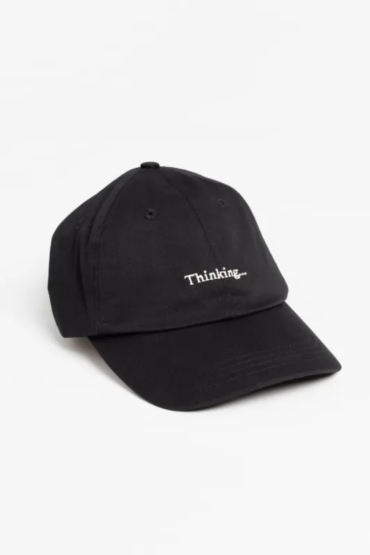 Thinking Chris Cap - Black sold by Social Studies Shop
