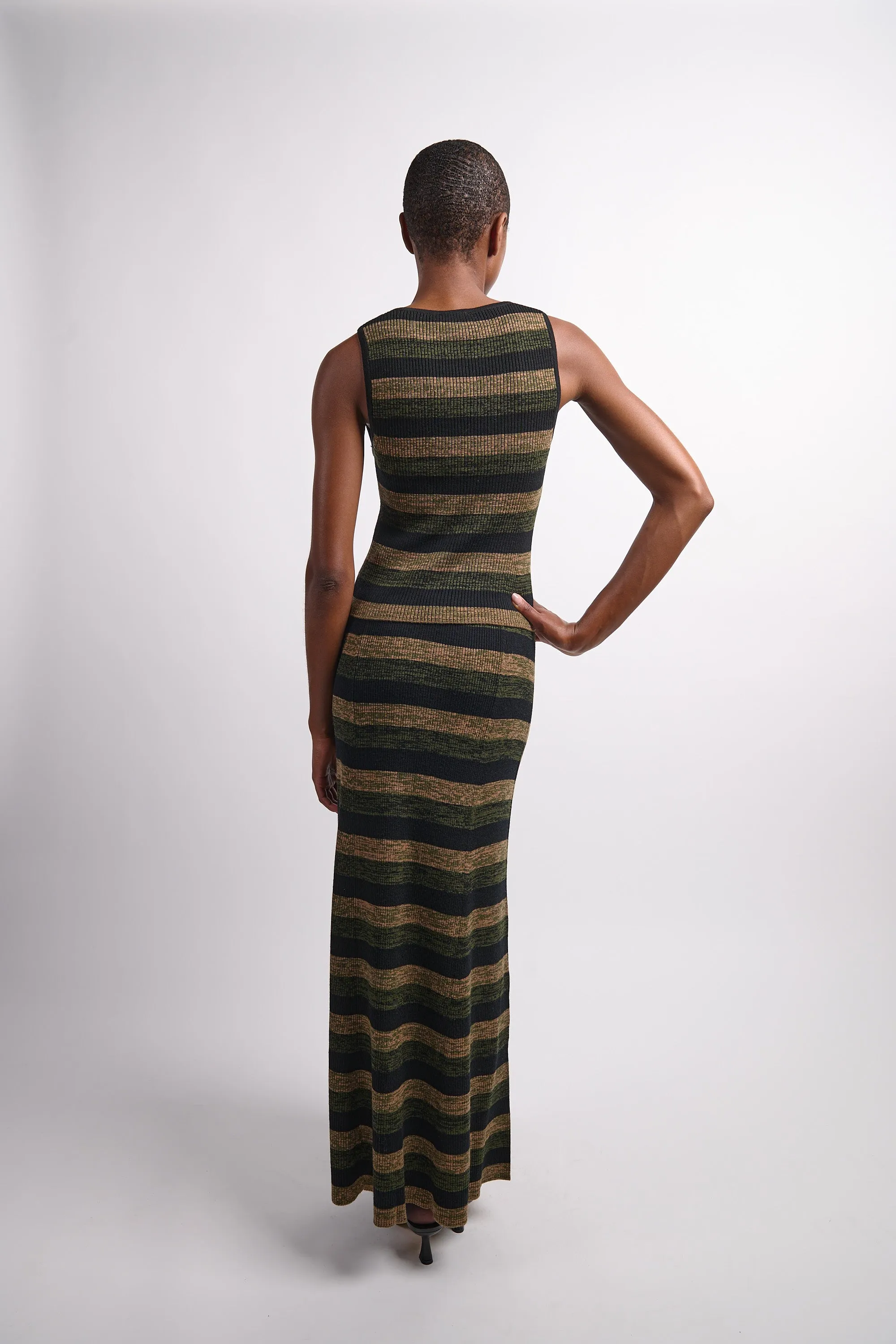 Mini Ribbed Merino Maxi Skirt - Multicolor sold by Social Studies Shop product image thumbnail 3