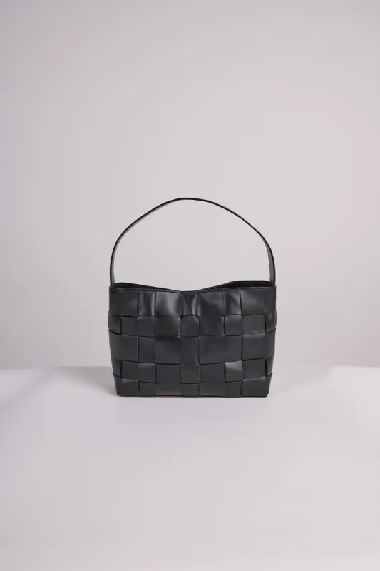 Woven Mini Tote - Black sold by Social Studies Shop