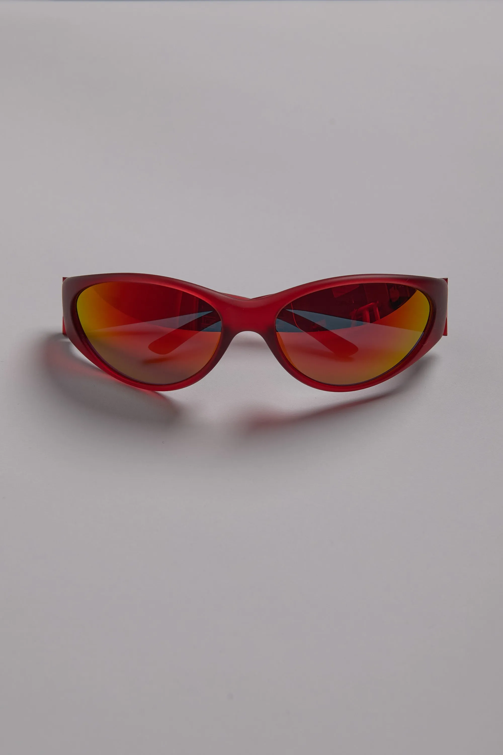 The Warp Zone - Black Cherry Frame & Reflective Red Lens sold by Social Studies Shop