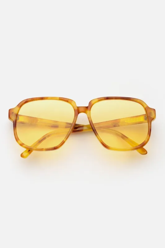 Delphine Sunglasses - Creme Brulee sold by Social Studies Shop