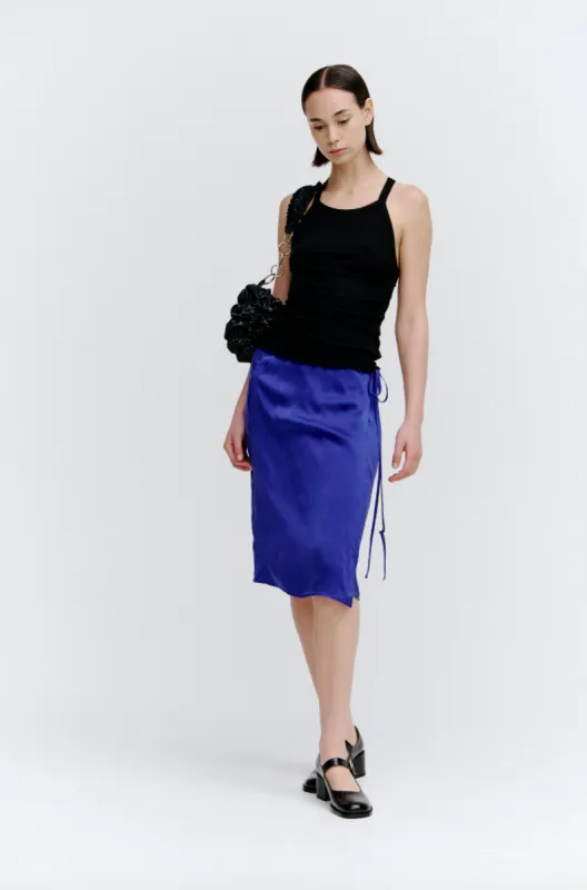 Axis Wrap Skirt - Hydro sold by Social Studies Shop