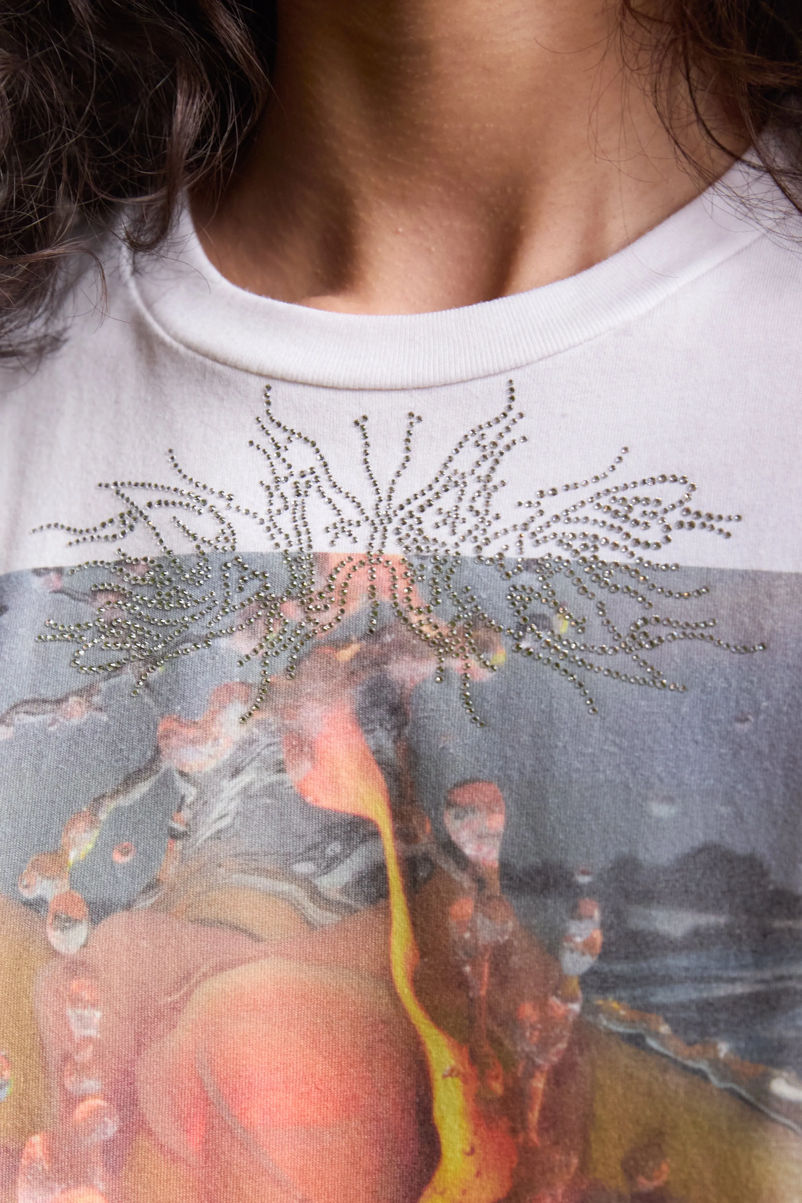 Rhinestone Graphic Tee - Intentions sold by Social Studies Shop product image thumbnail 4