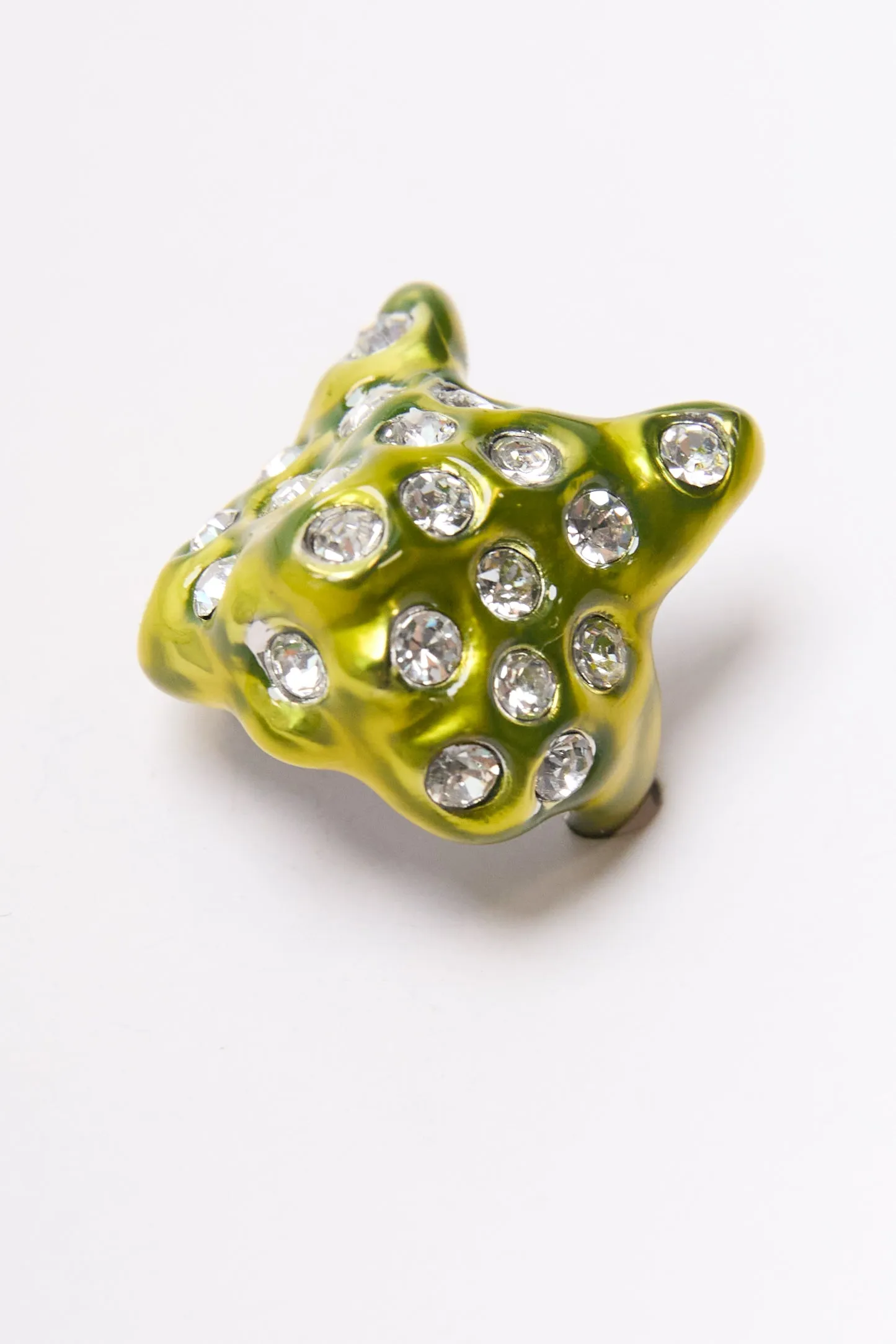 Puffy Bunny Ring - Lime sold by Social Studies Shop product image thumbnail 3