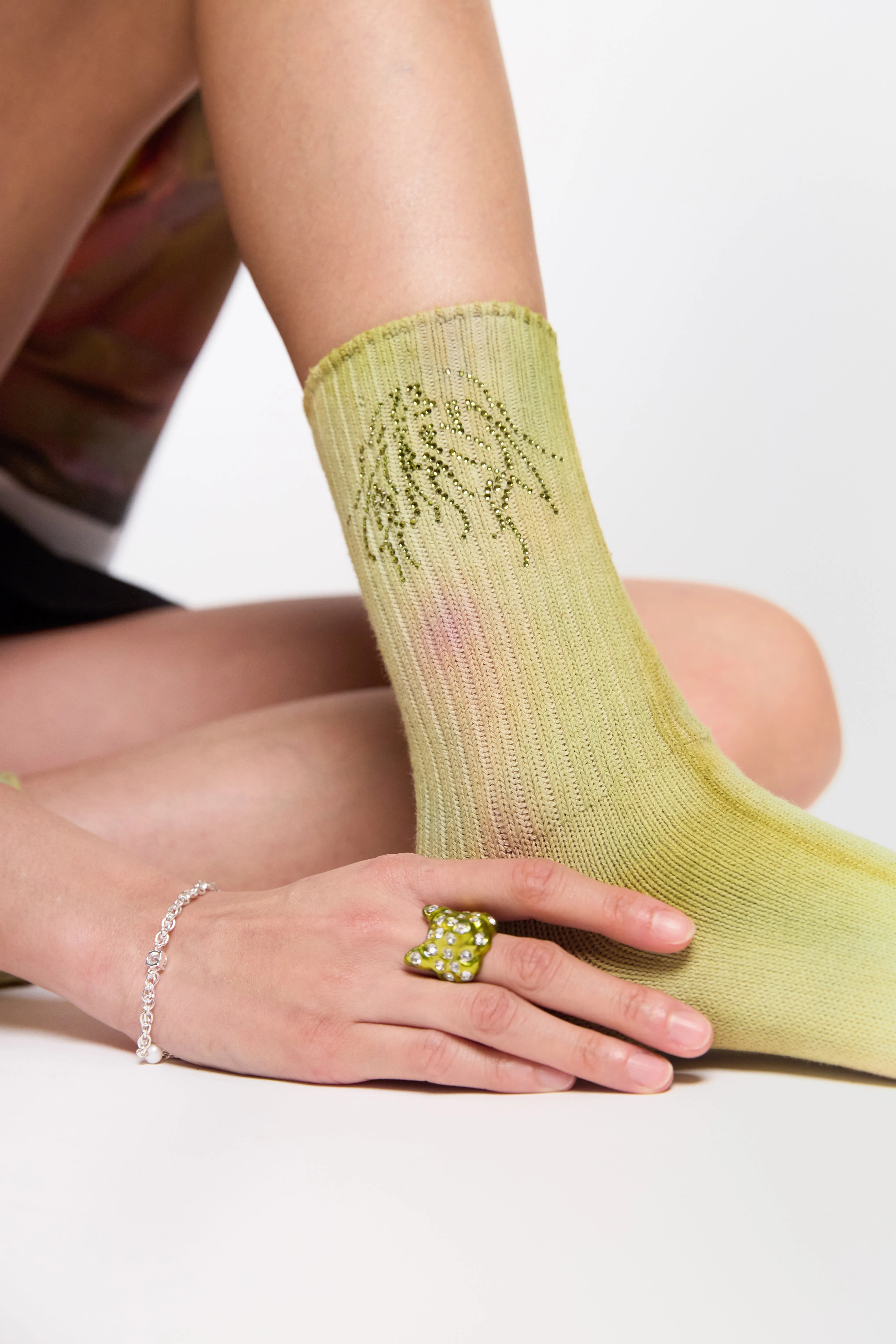 Puffy Bunny Ring - Lime sold by Social Studies Shop product image thumbnail 2