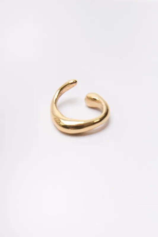 Vero Ear Cuff - 14K Gold Plated Bronze sold by Social Studies Shop
