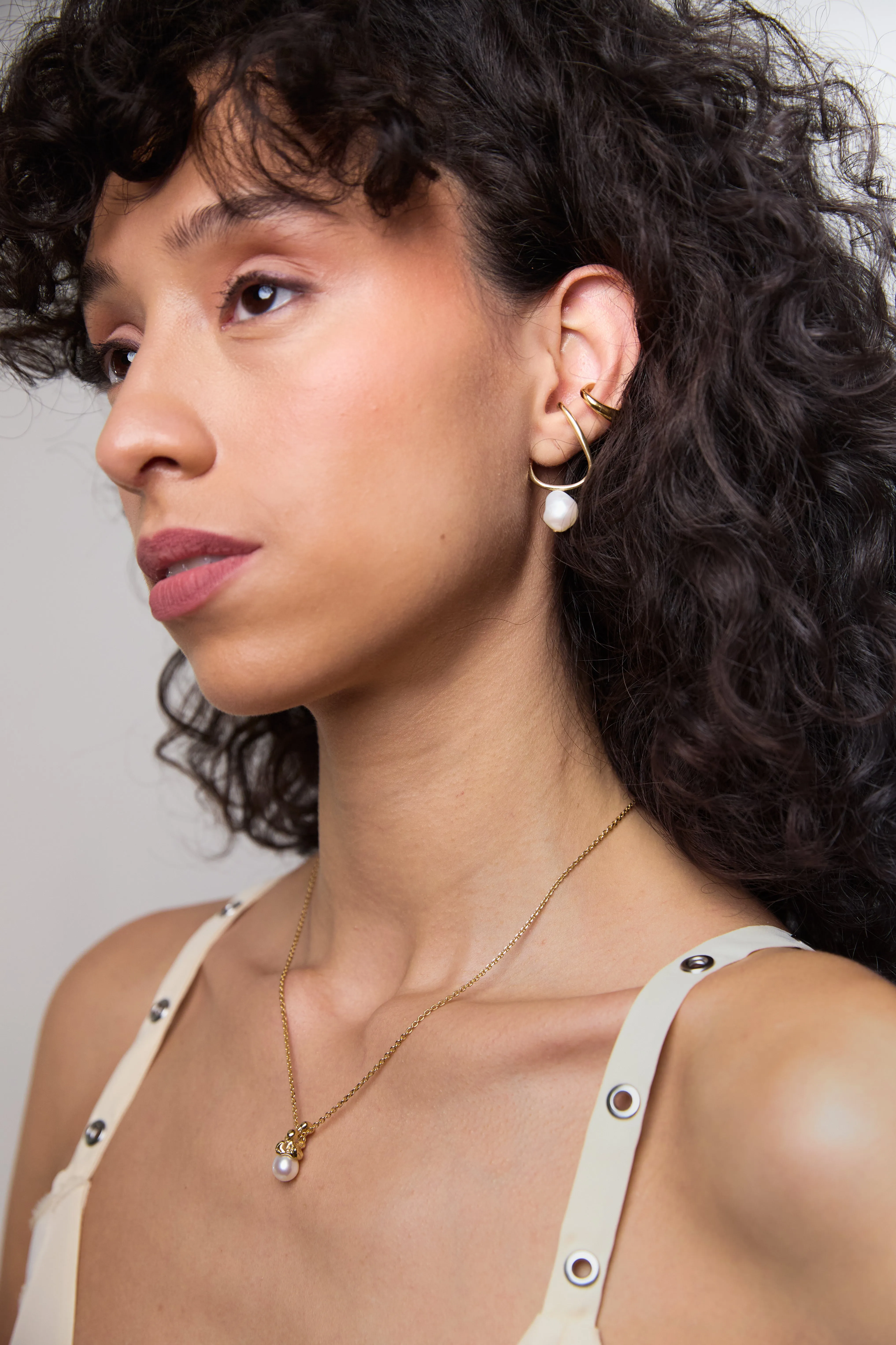 Vero Ear Cuff - 14K Gold Plated Bronze sold by Social Studies Shop product image thumbnail 3