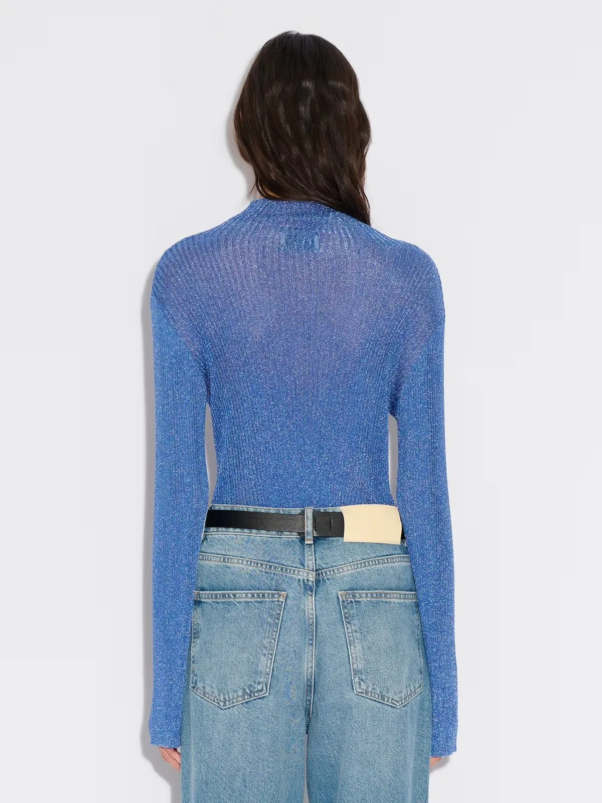 Moonlight Turtleneck - Blue sold by Social Studies Shop product image thumbnail 3