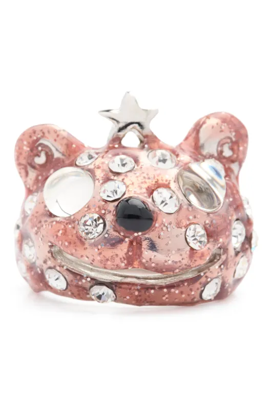Princess Bear Ring - Light Pink Freckles sold by Social Studies Shop