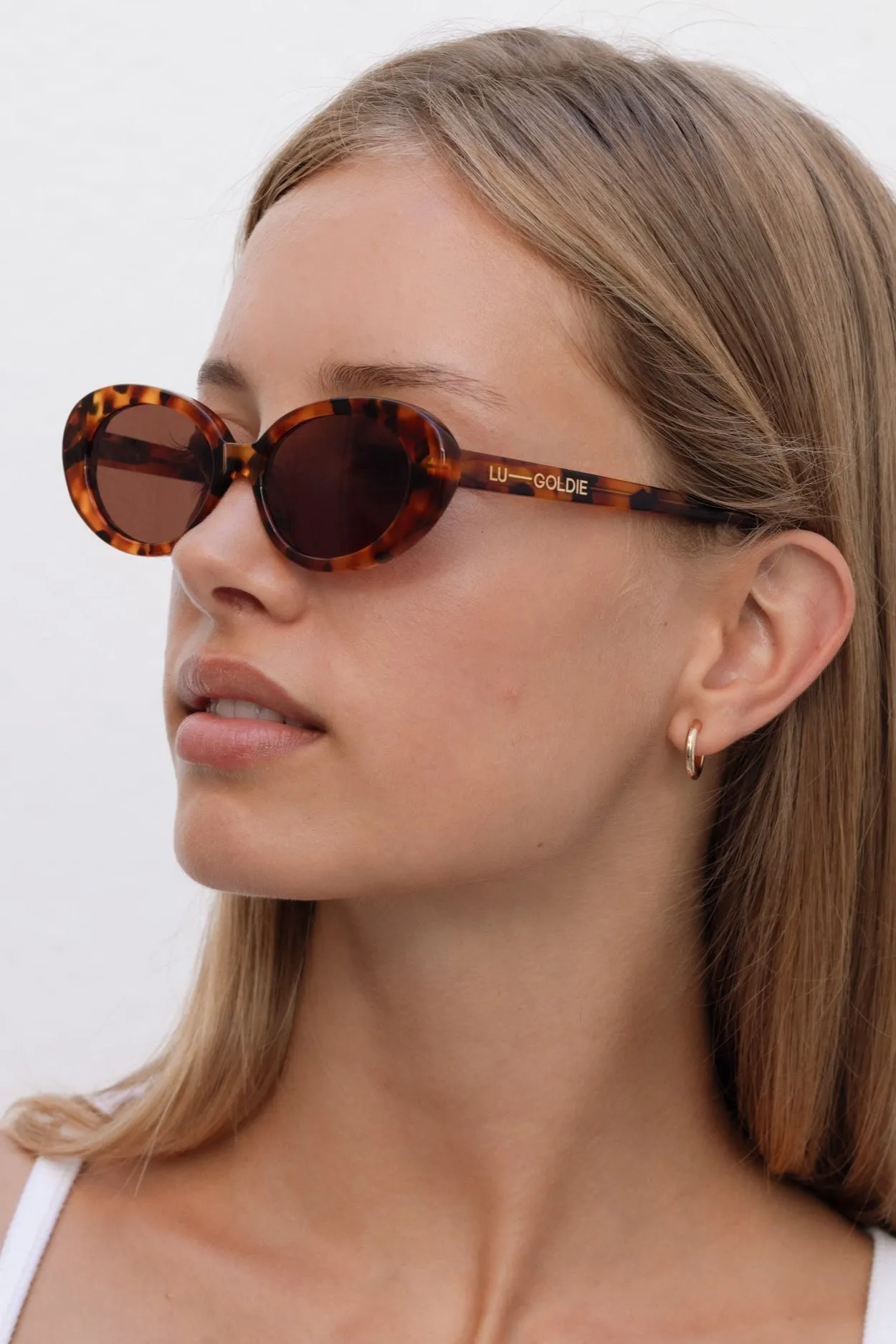 Jeanne Sunglasses - Tortoise sold by Social Studies Shop product image thumbnail 3