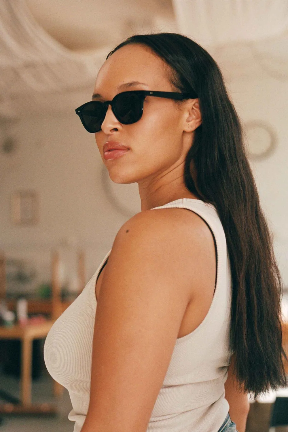 River Sunglasses - Black sold by Social Studies Shop product image thumbnail 3