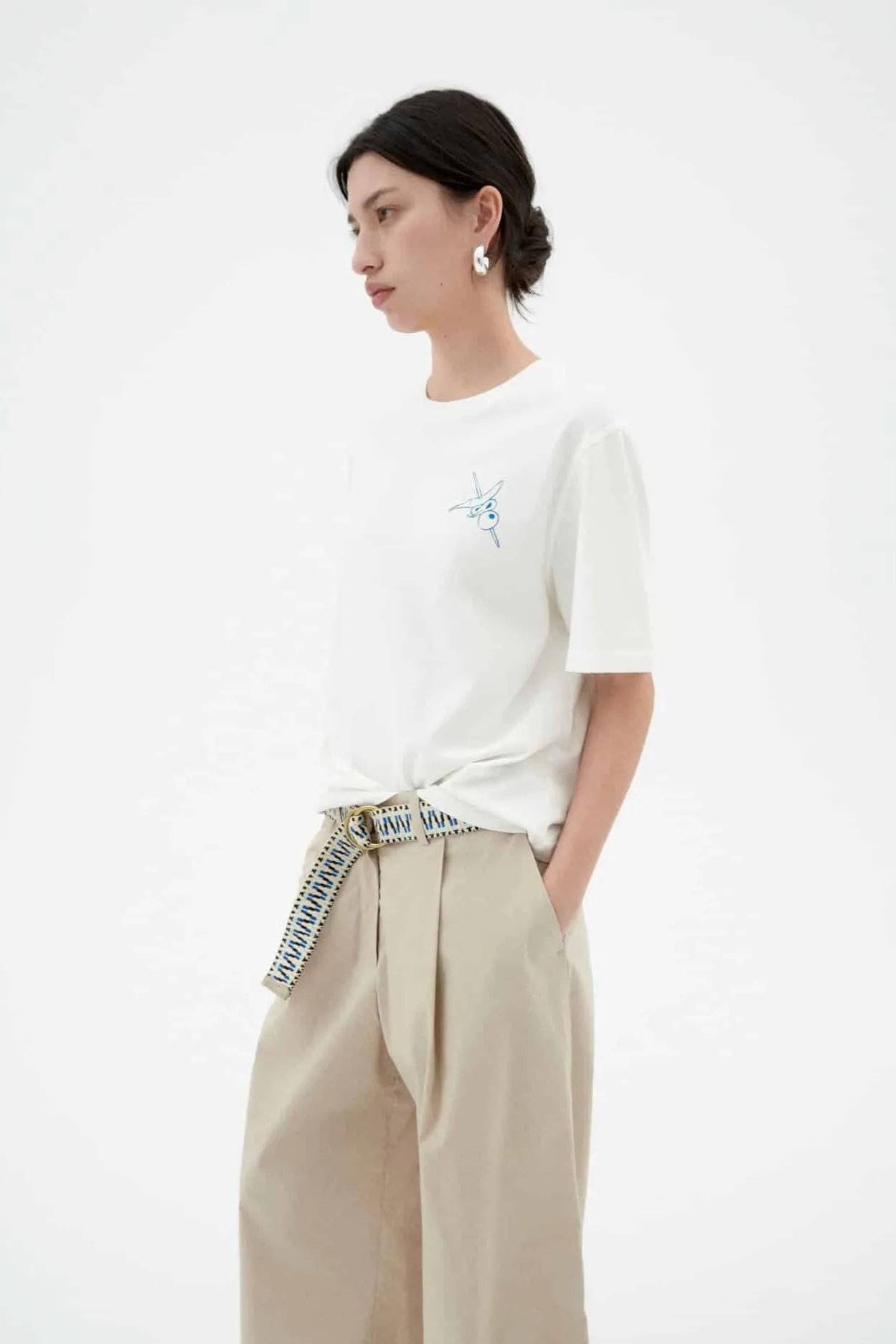 Sobremesa Lucia Tee - White sold by Social Studies Shop product image thumbnail 2