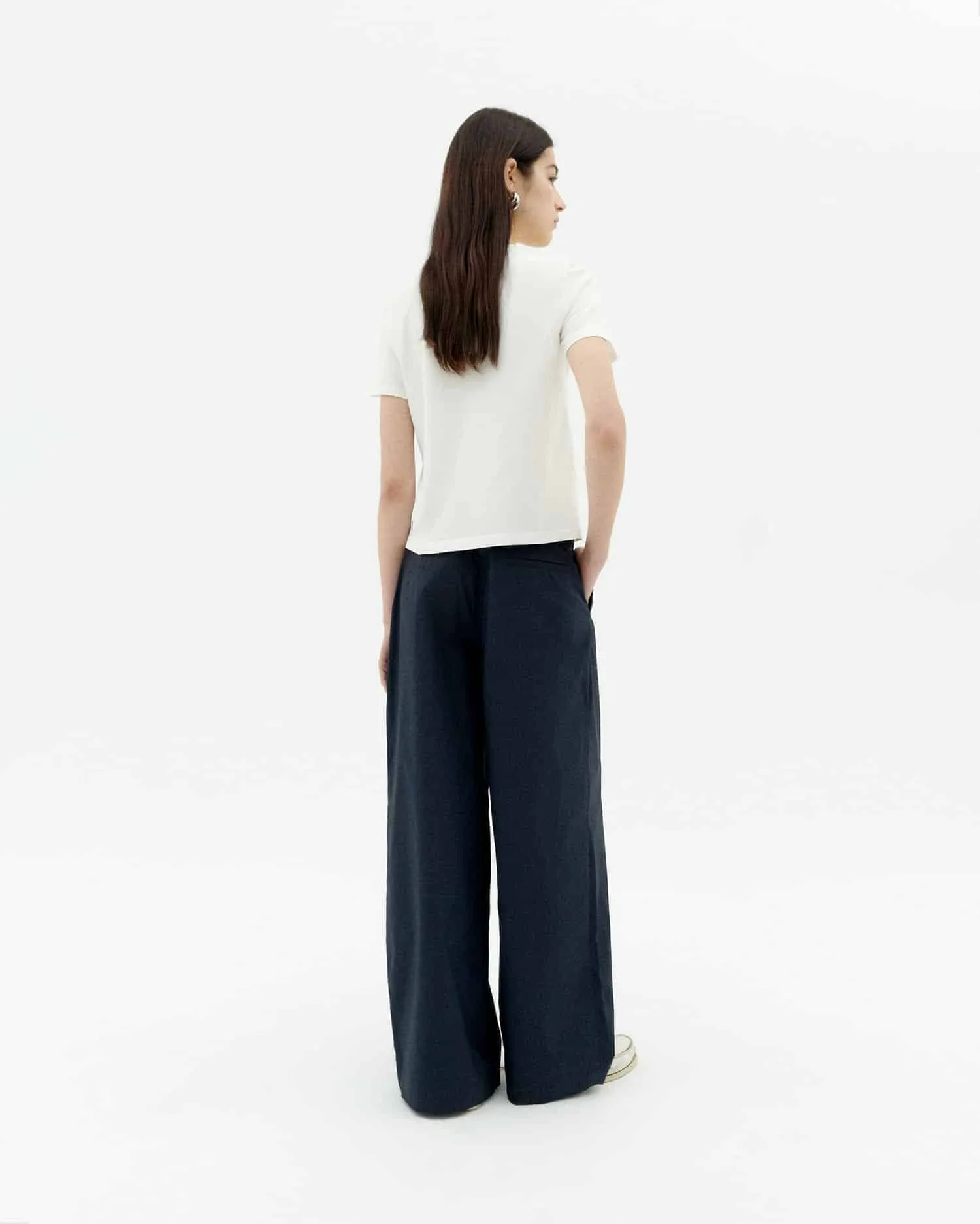 Blurry Flower Ida Tee - White sold by Social Studies Shop product image thumbnail 3