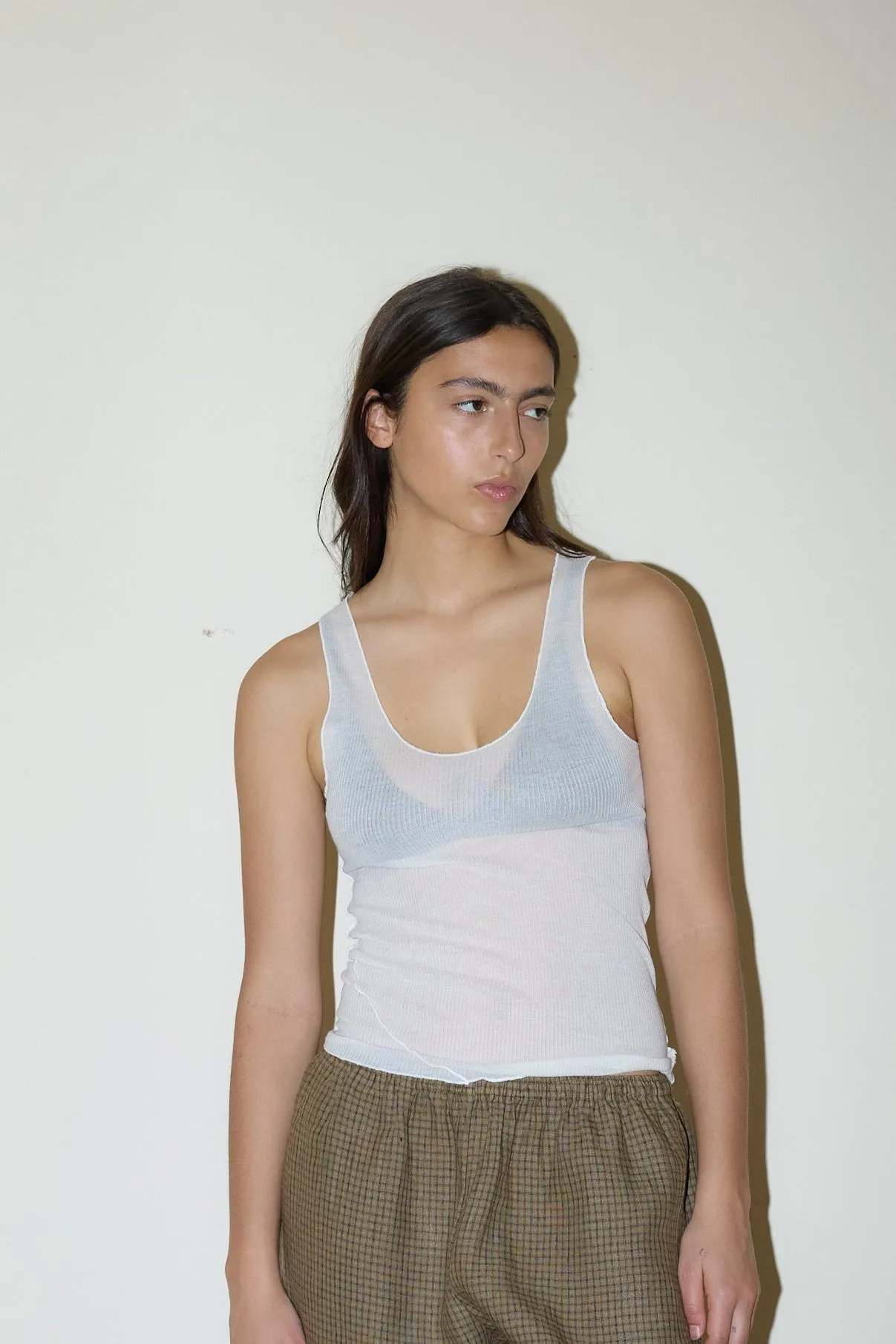 Knit Tank - Off White sold by Social Studies Shop