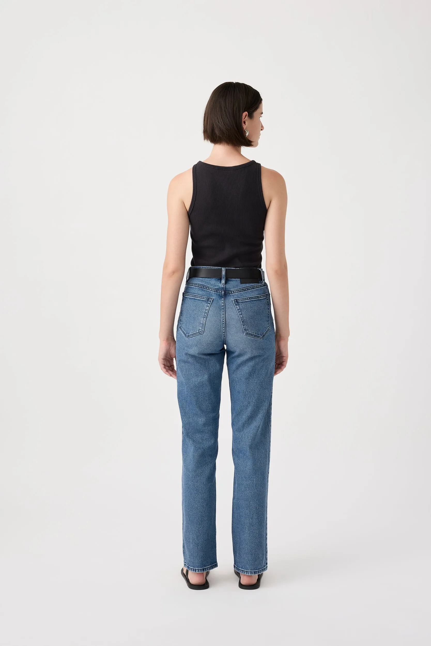 Zoe High Straight Jean - Twilight sold by Social Studies Shop product image thumbnail 4