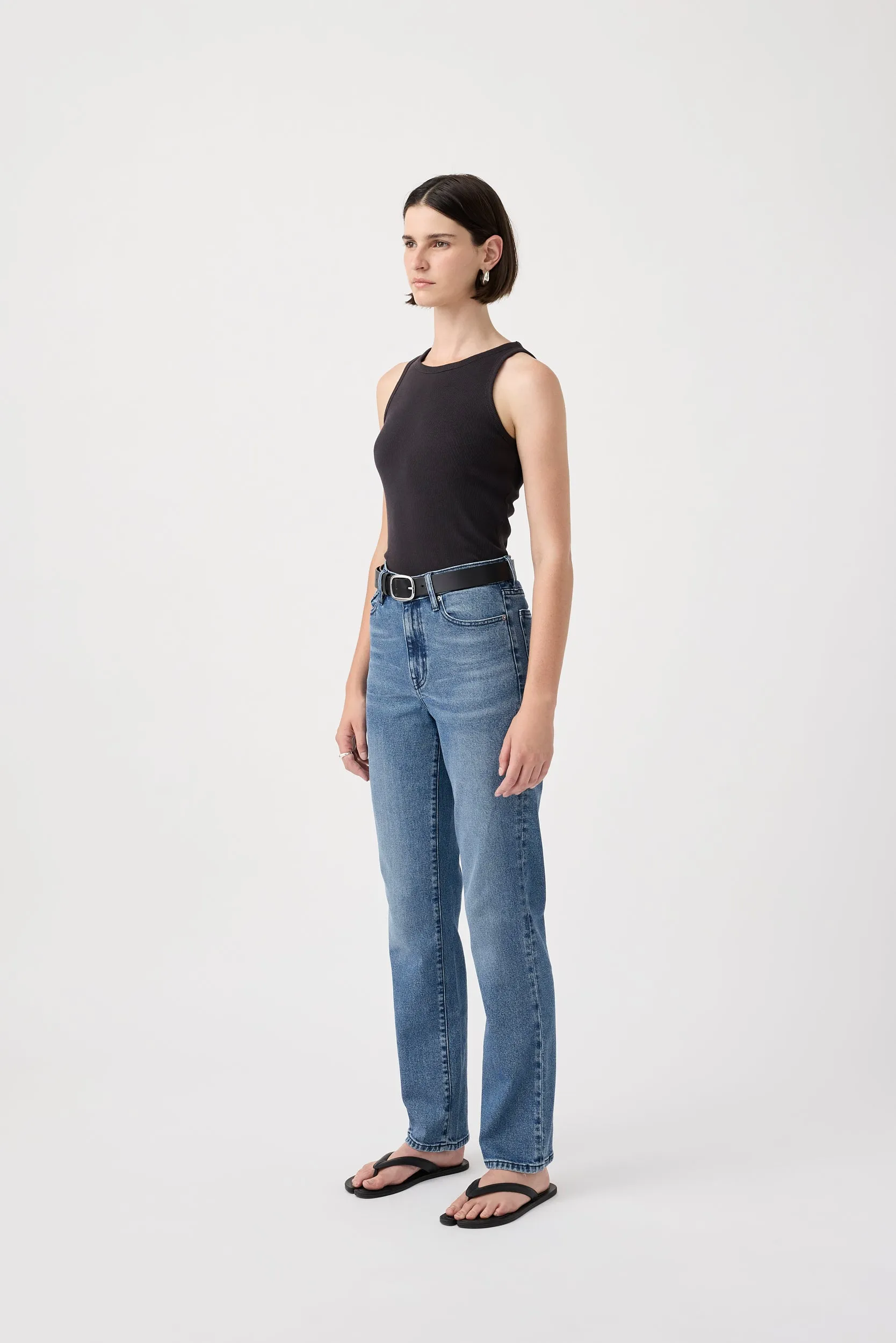 Zoe High Straight Jean - Twilight sold by Social Studies Shop product image thumbnail 2