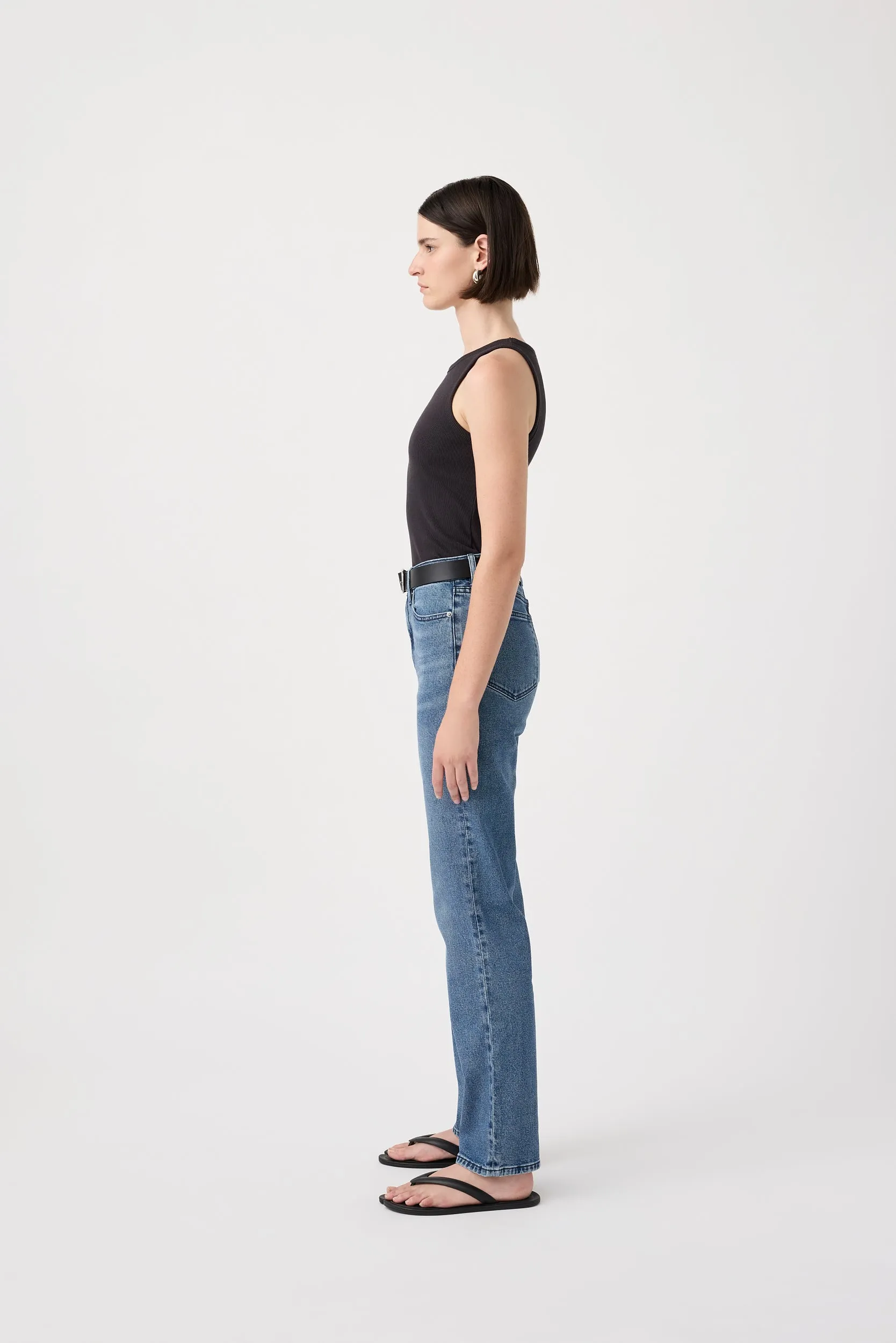 Zoe High Straight Jean - Twilight sold by Social Studies Shop product image thumbnail 3