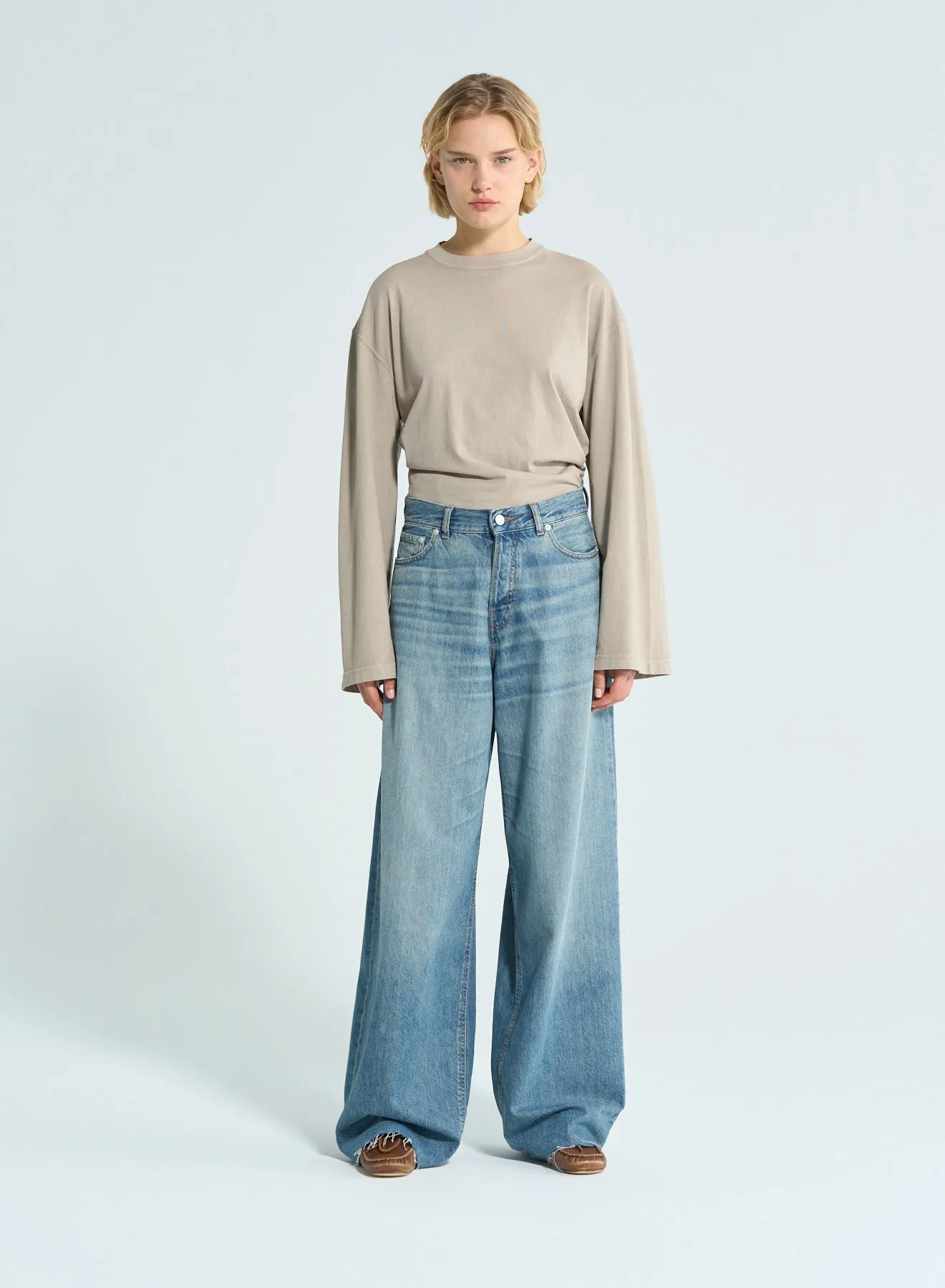 Bethany Ionic Blue Jeans - Ionic Blue sold by Social Studies Shop