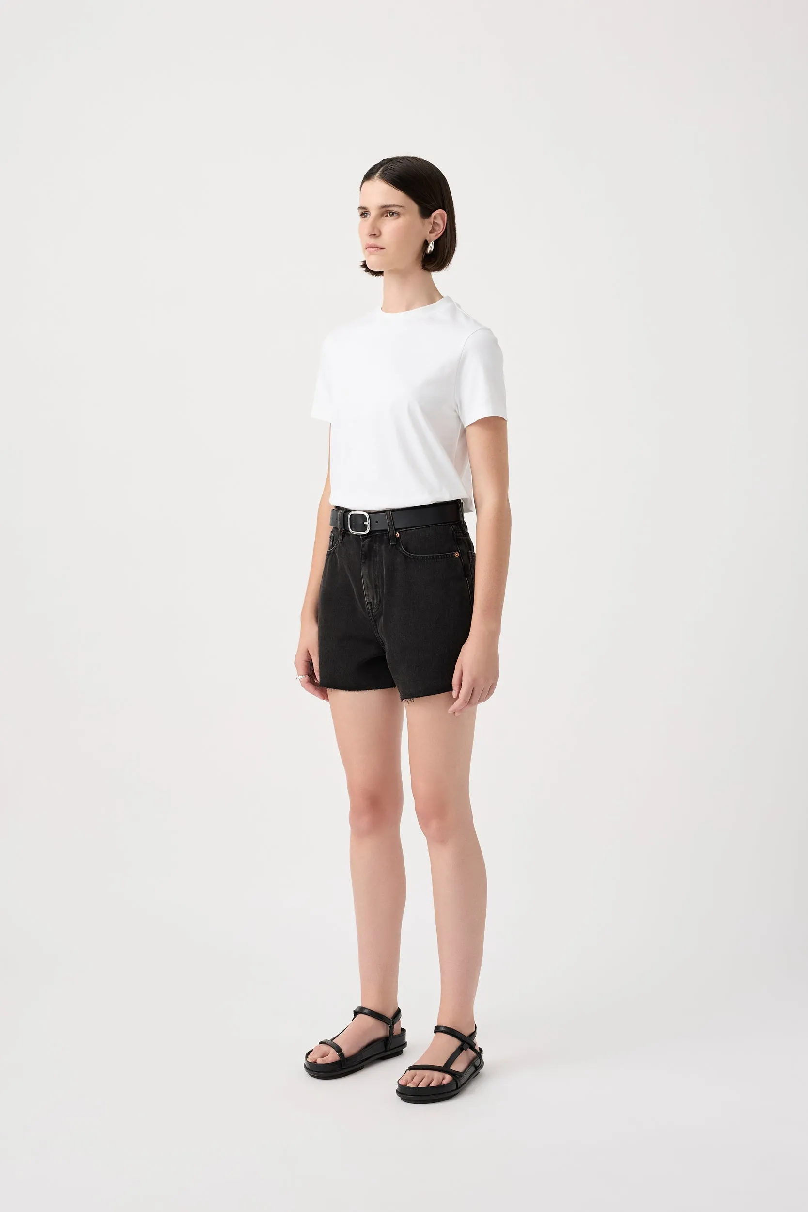 Annie High Classic Short - Aged Black sold by Social Studies Shop product image thumbnail 2
