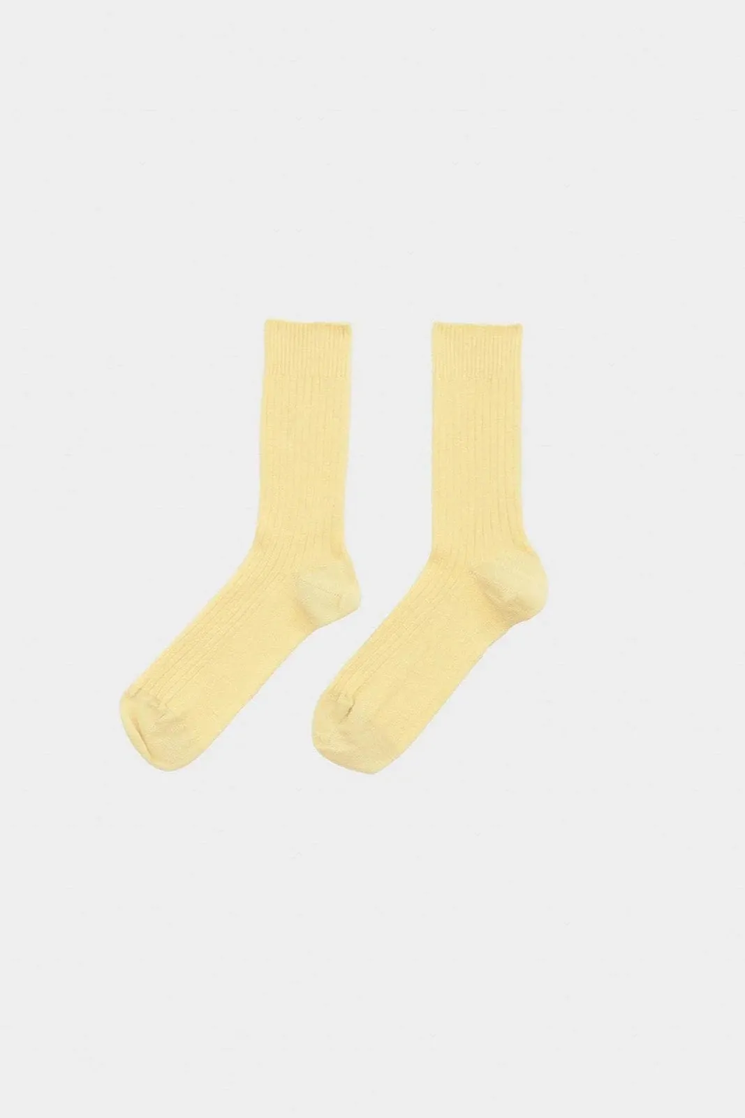 Rib Overankle Socks - Bog Yellow sold by Social Studies Shop product image thumbnail 5
