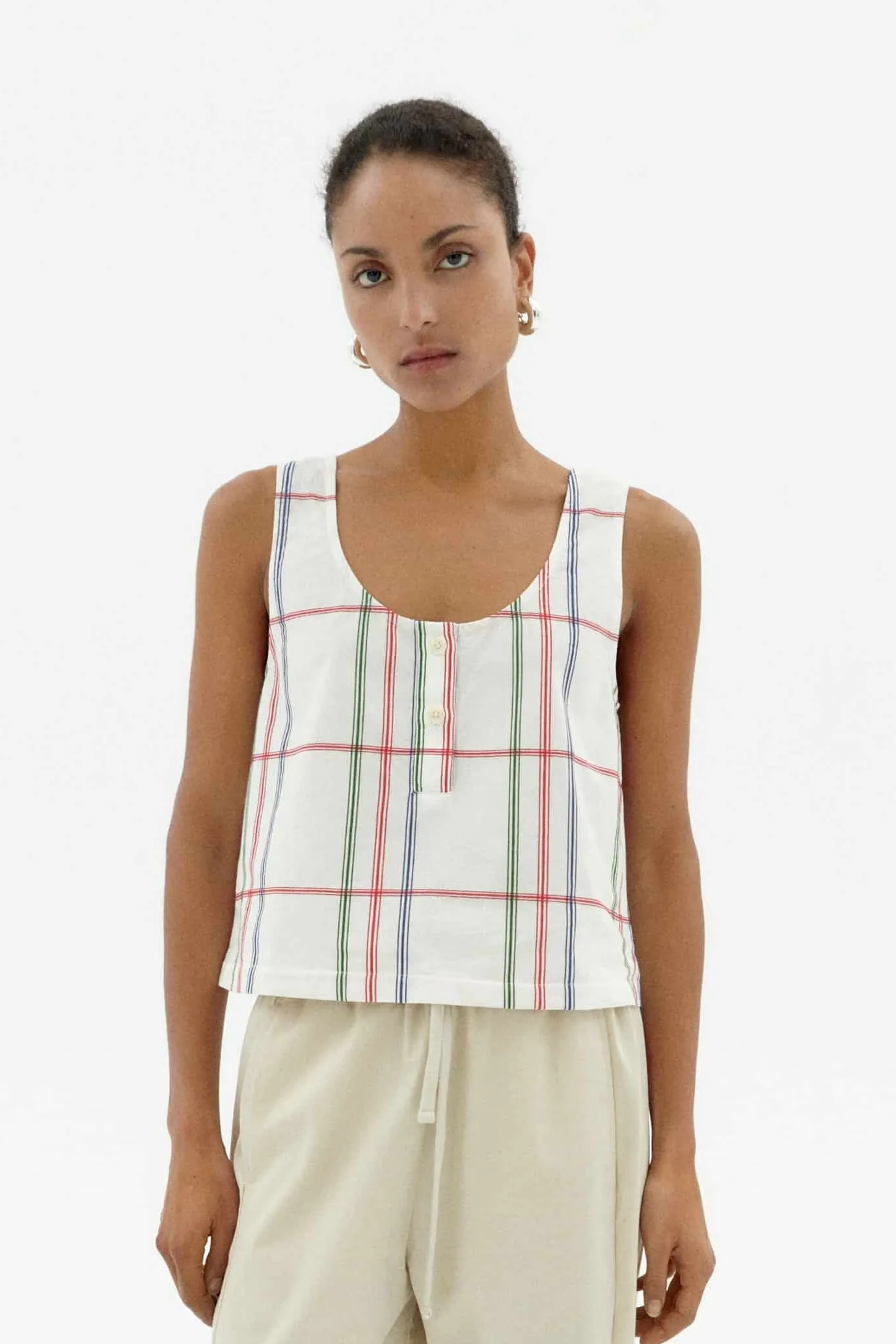 Cambric Stripes Justine Top - Multicolor sold by Social Studies Shop
