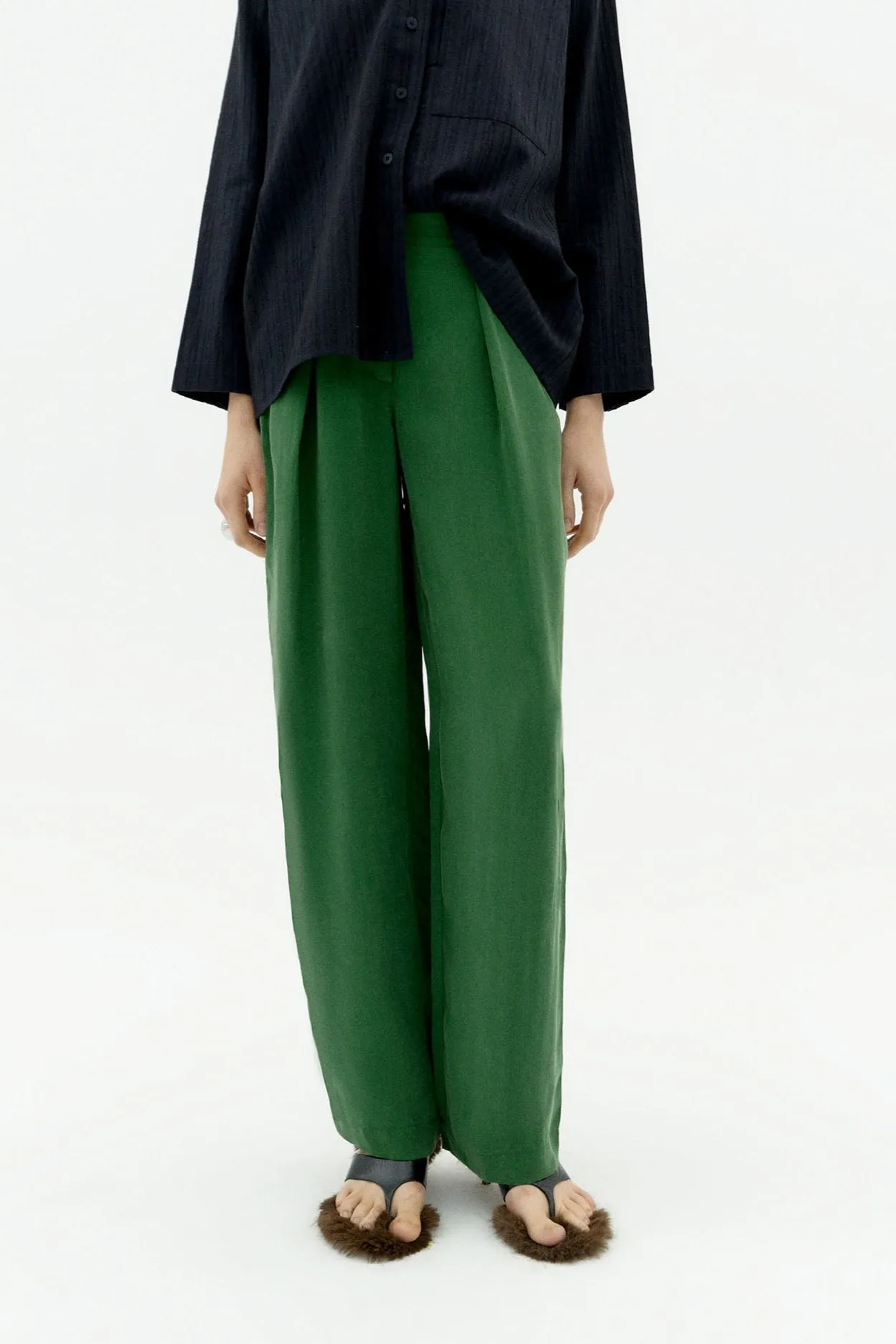 Dill Cirila Pants - Green sold by Social Studies Shop