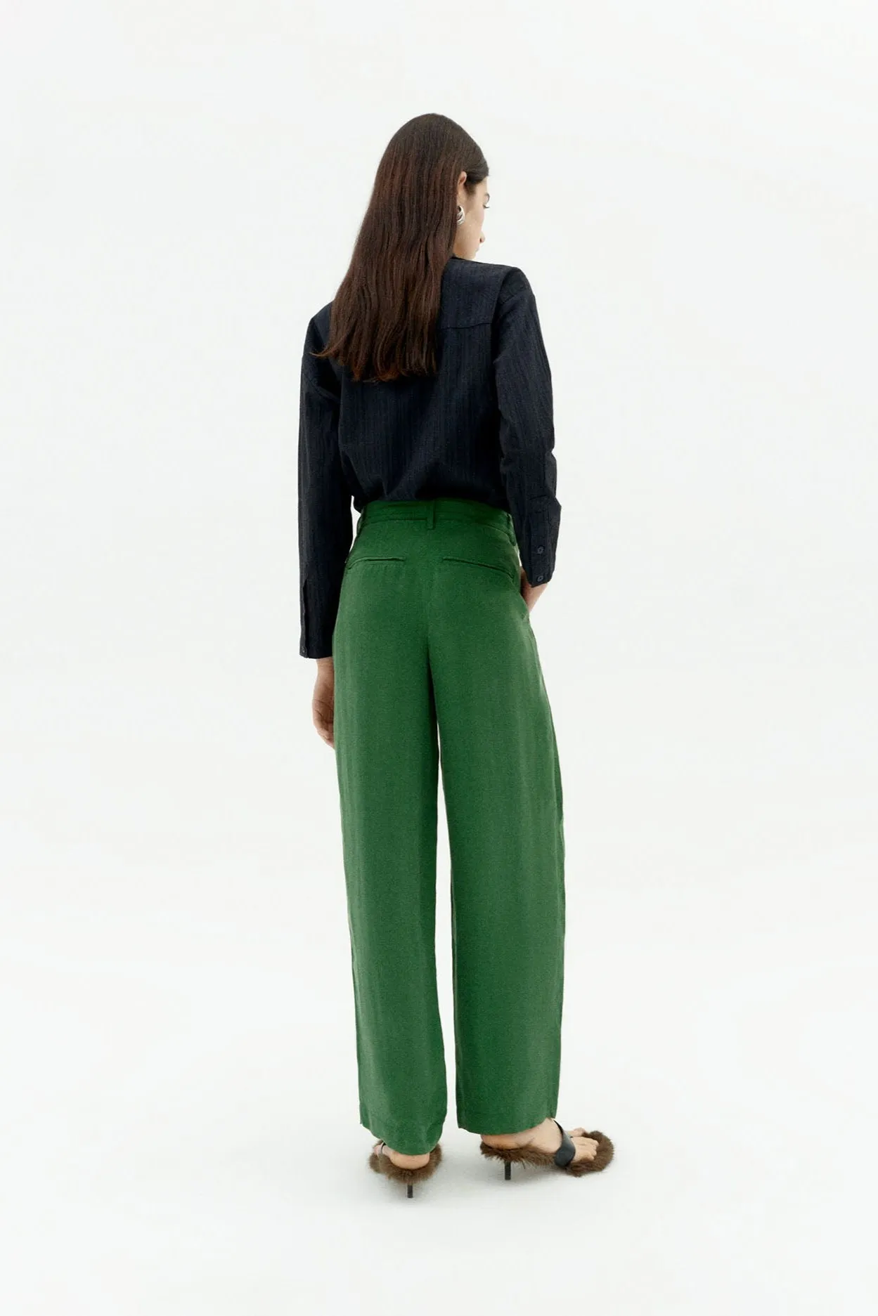 Dill Cirila Pants - Green sold by Social Studies Shop product image thumbnail 3